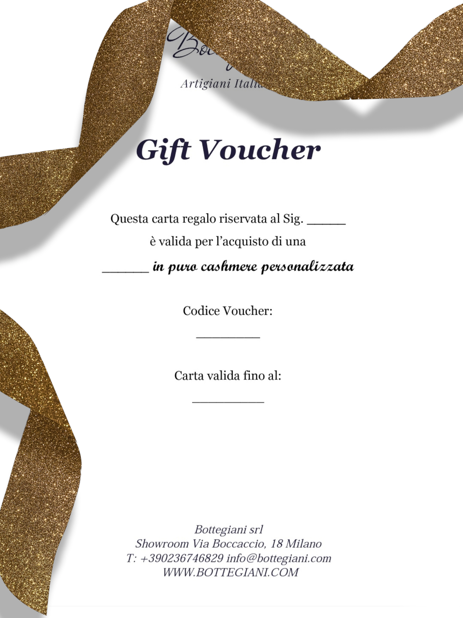 Gift Card Personalizzata