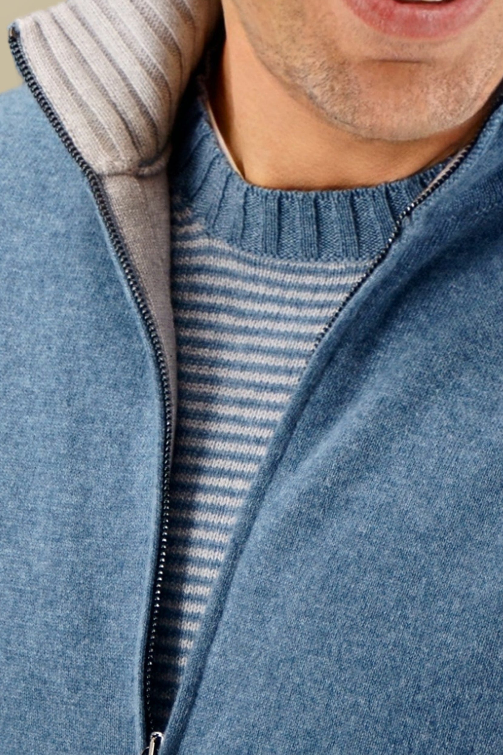 Double Vest Vela 100% Cashmere