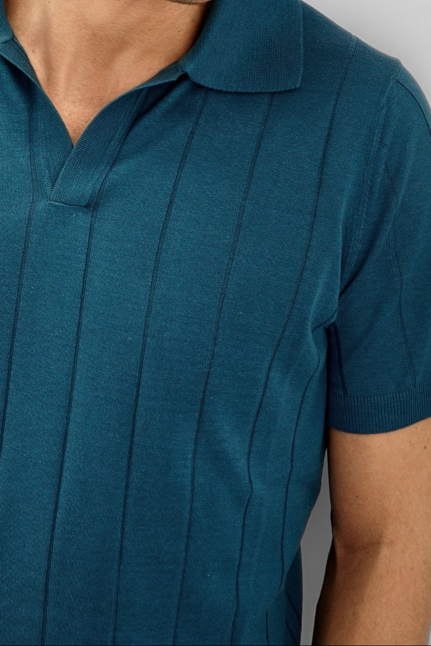 Fly Polo Ocean 100% Silk