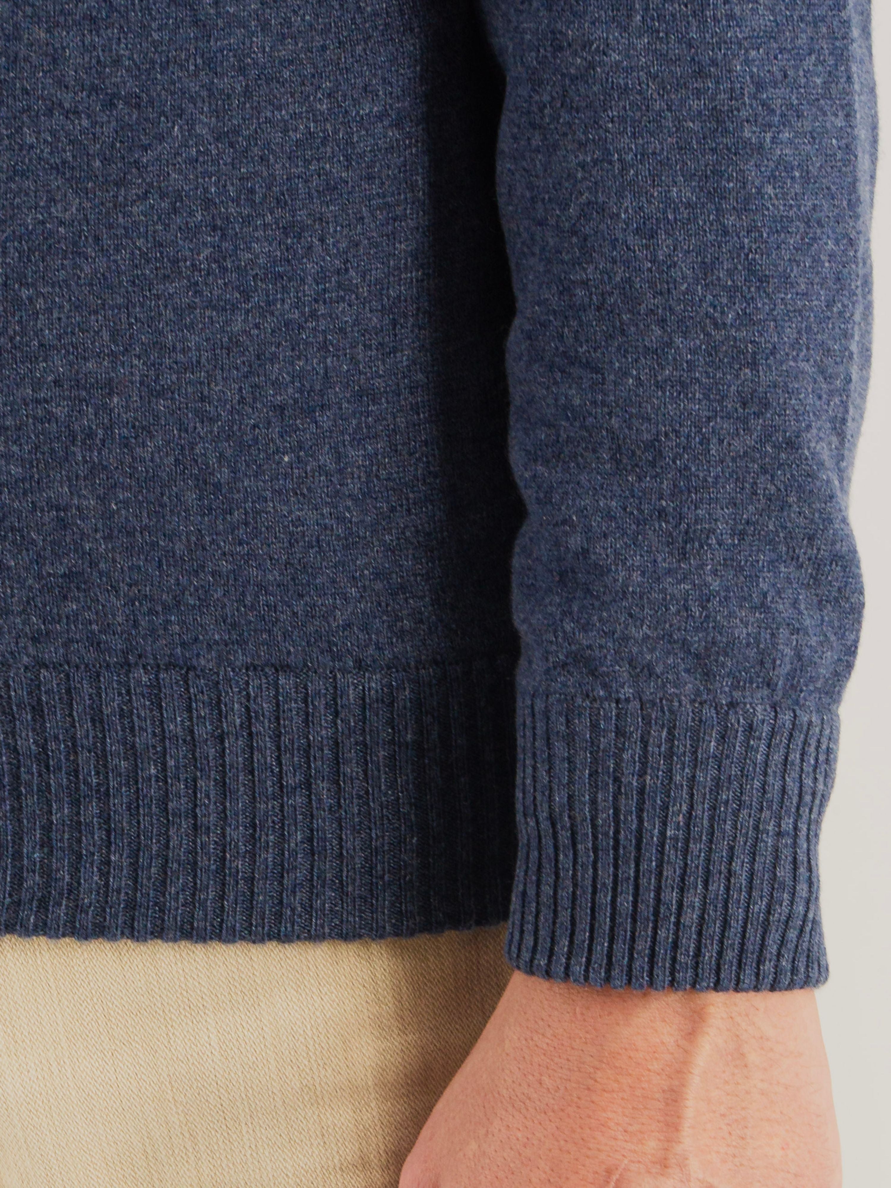 Full Zip 100% Cashmere Eclipse