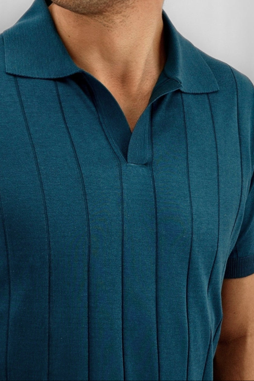 Fly Polo Ocean 100% Silk