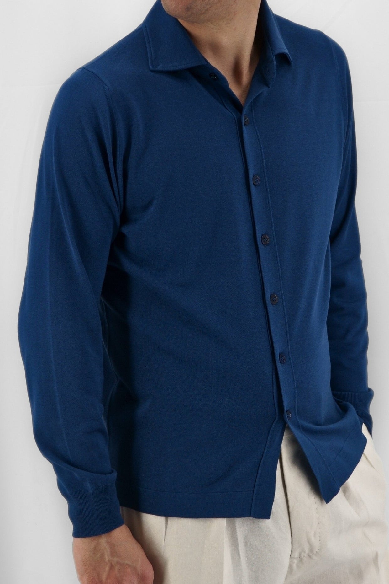 Knit Shirt Portofino 100% Silk