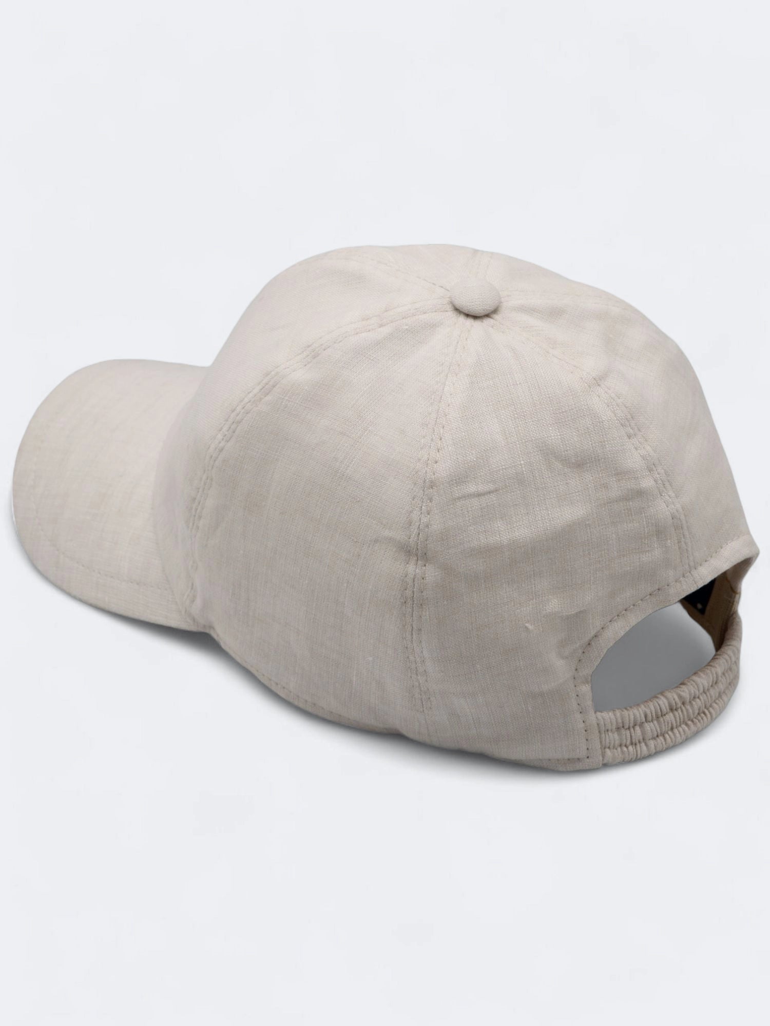 Baseball Cap Ecrù 100% Linen