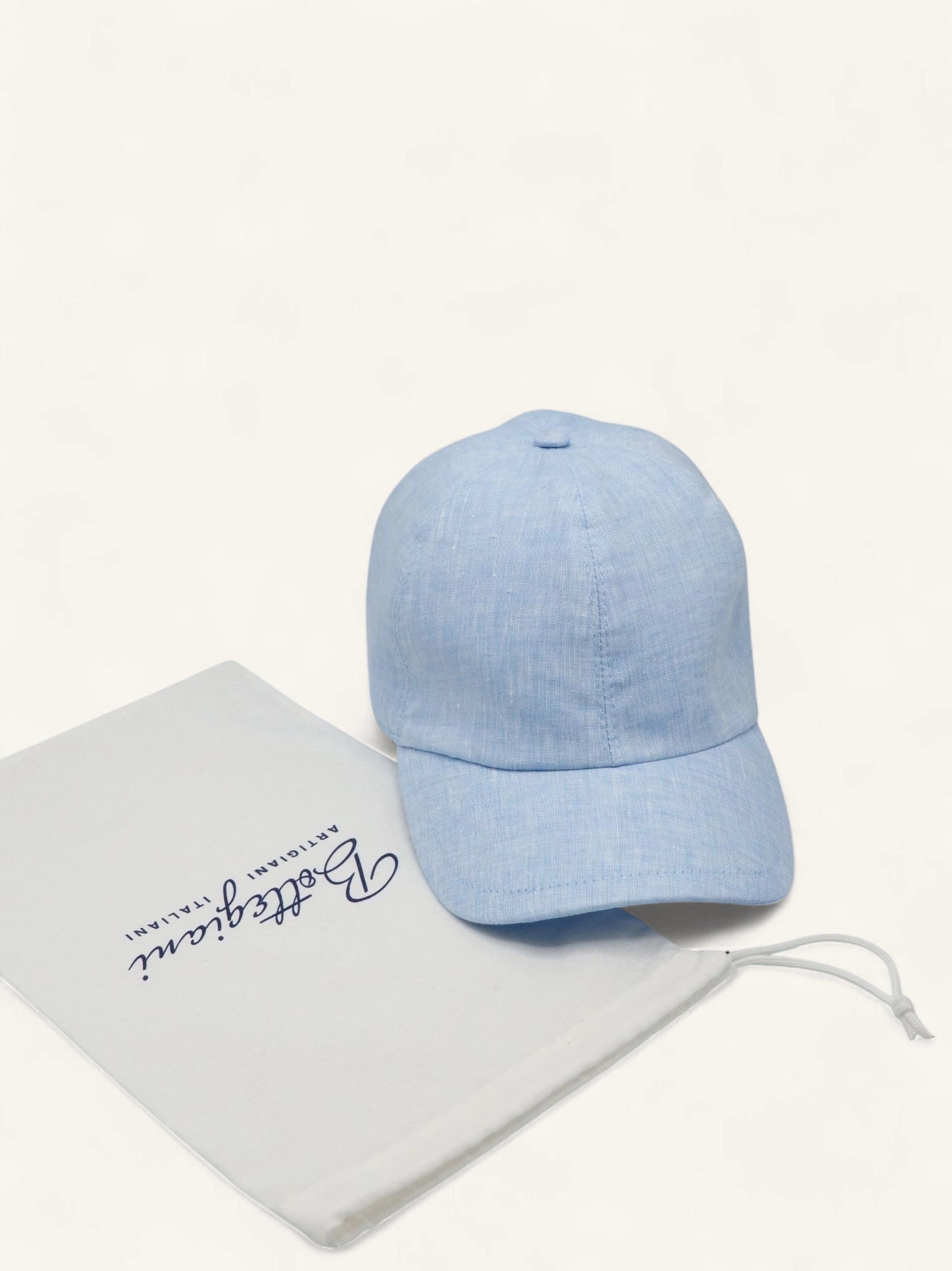 Baseball Cap Celeste 100% Linen