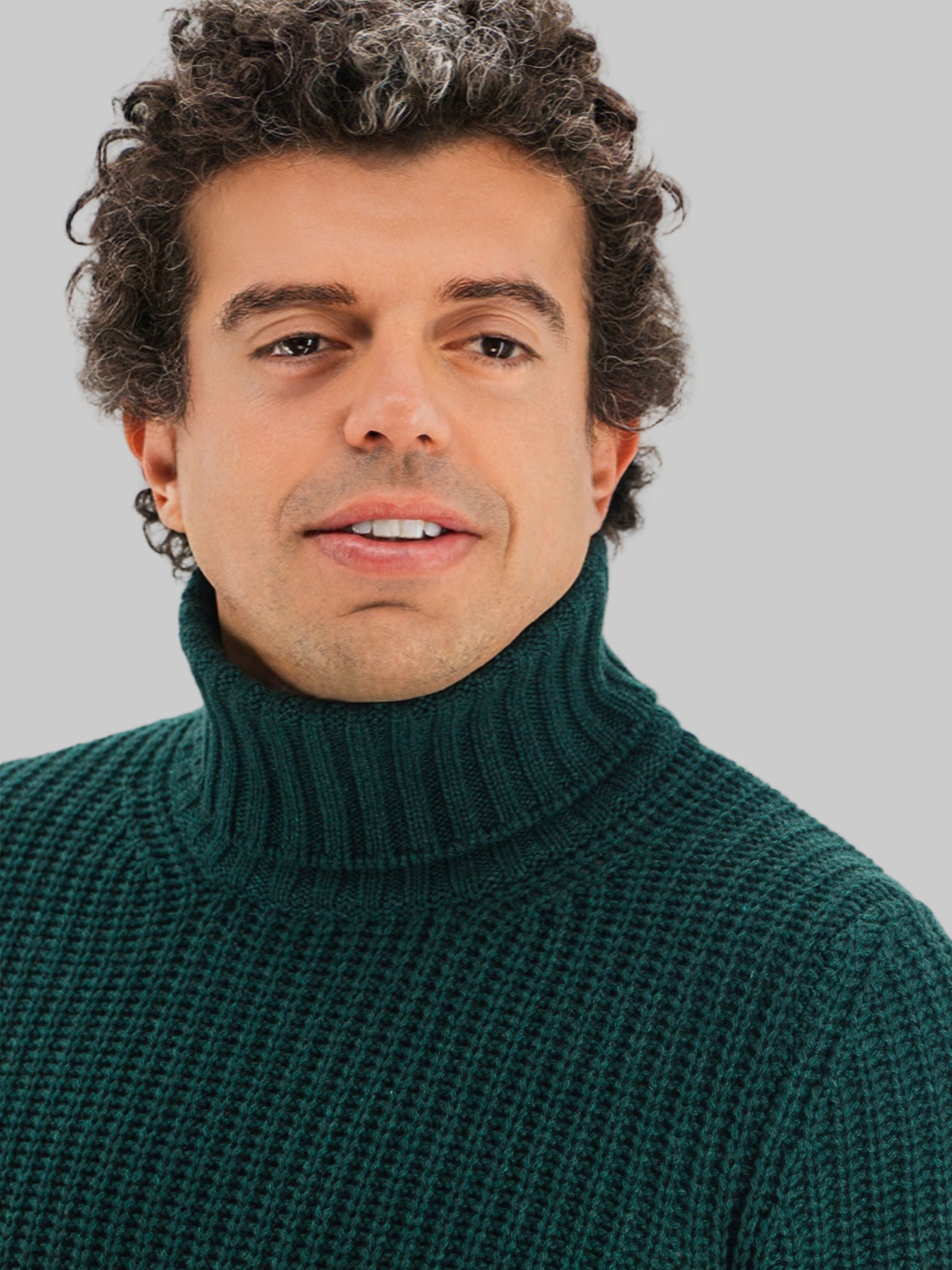 Cob Turtleneck Drago 100% Cashmere