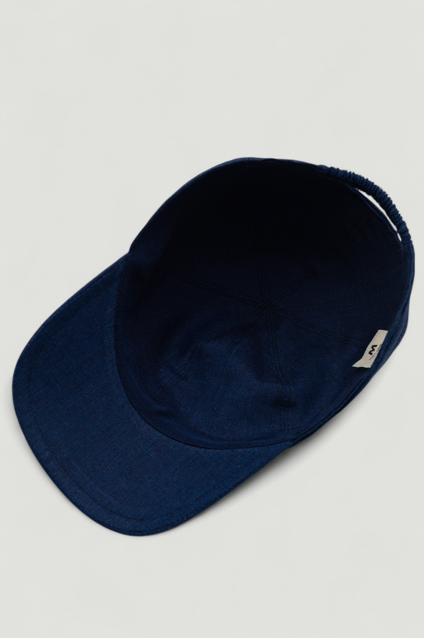 Cappello Baseball Blu 100% Lino