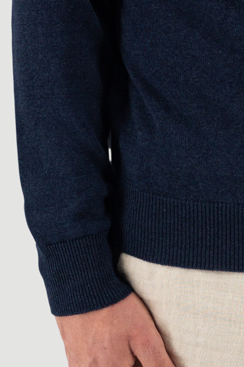 Polo Malibu ML Blu 68% Lino 32% Cotone