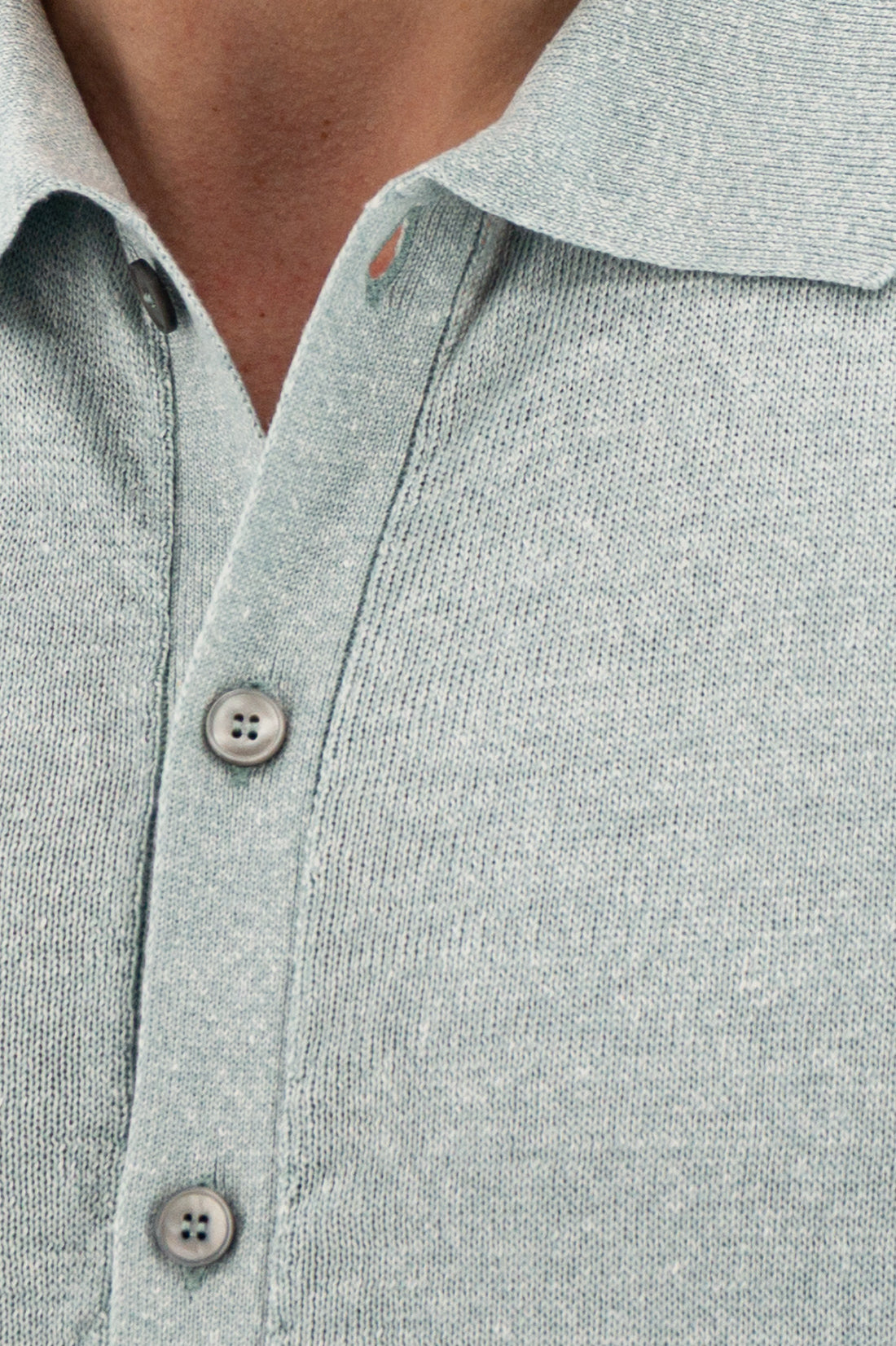 Aria Shirt Blu 68% Linen 32% Cotton