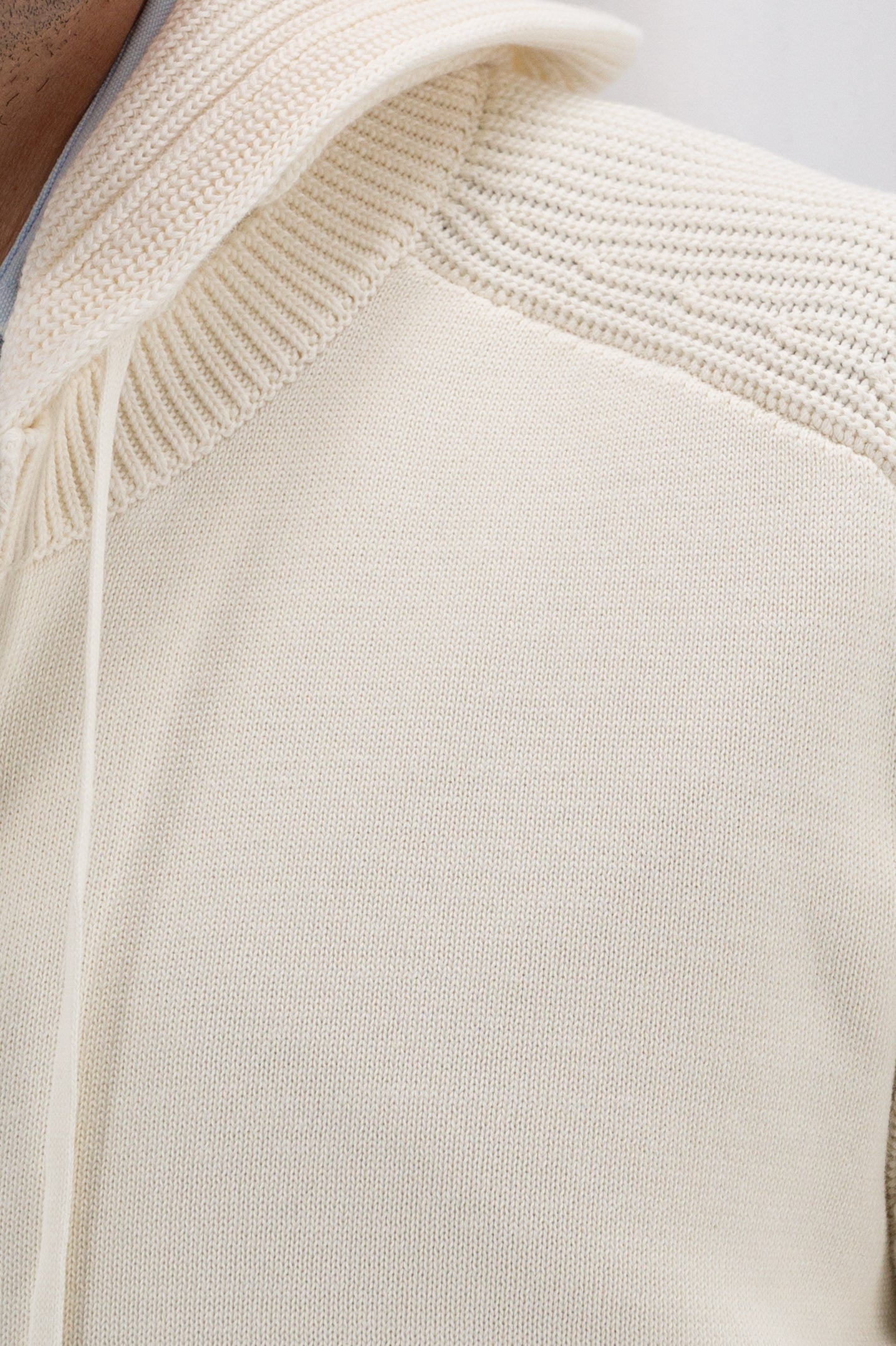 Bomber Riviera Latte 100% Cotone