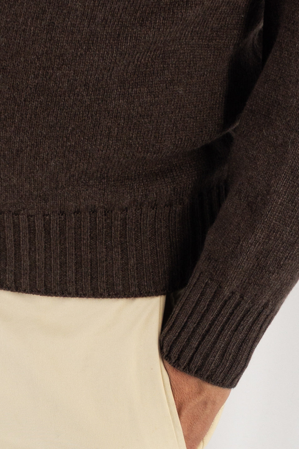 Dolcevita Fleece 100% Cashmere Peat