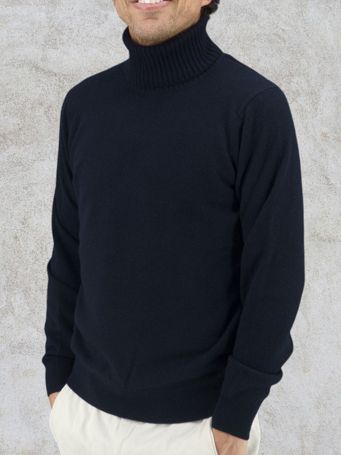 Dolcevita Classic Blu Notte 100% Cashmere