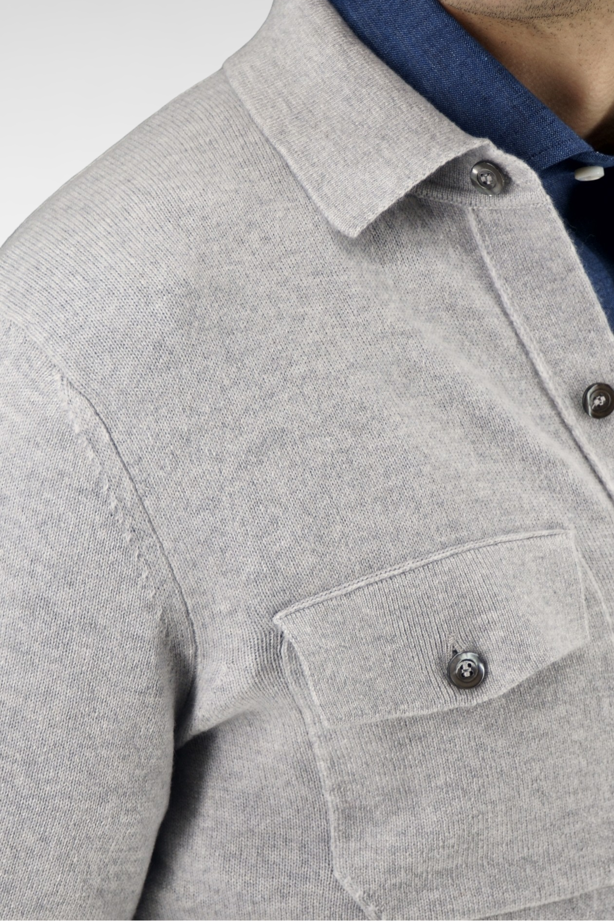 Camicia Safari Selenite 100% Cashmere