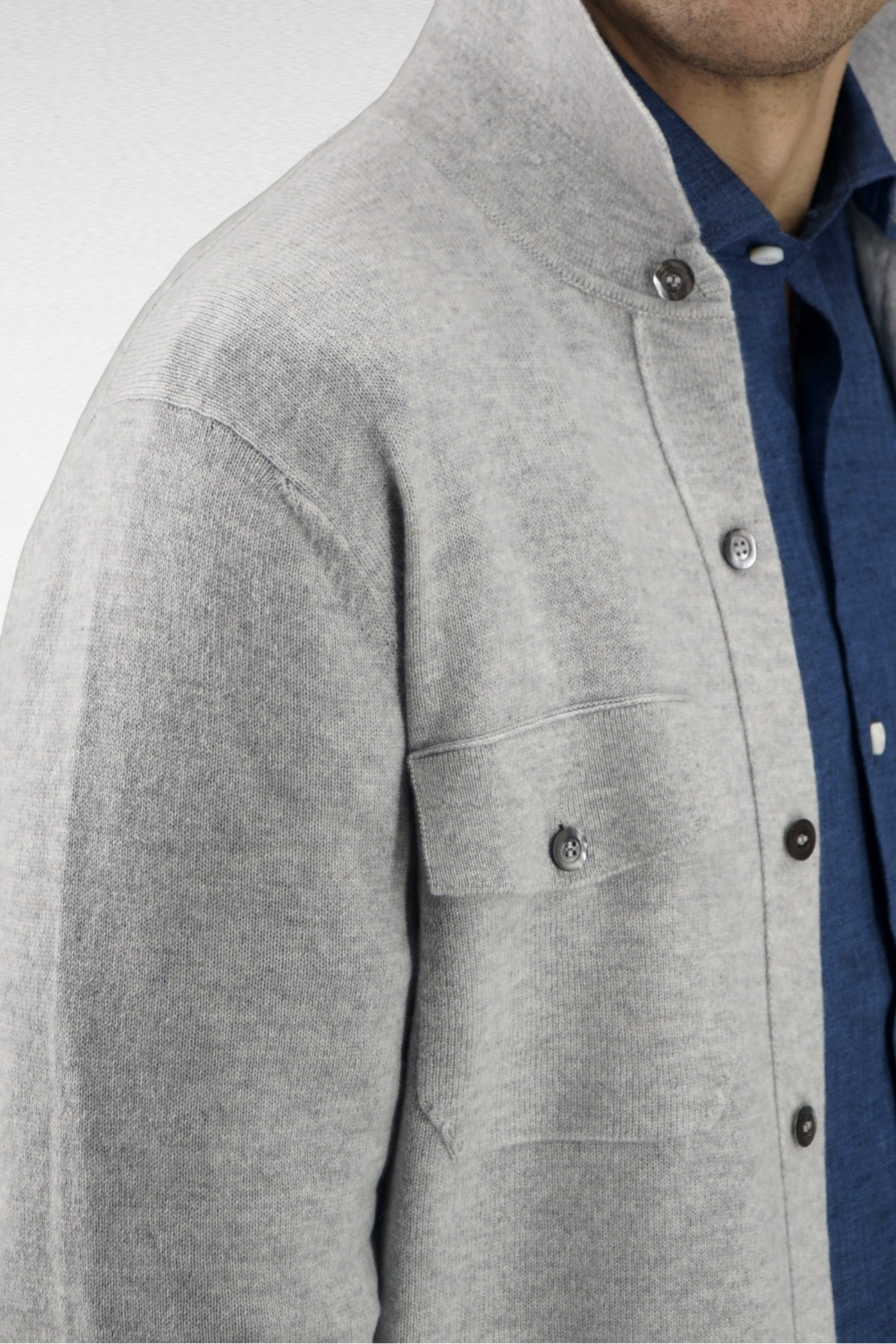 Camicia Safari Selenite 100% Cashmere