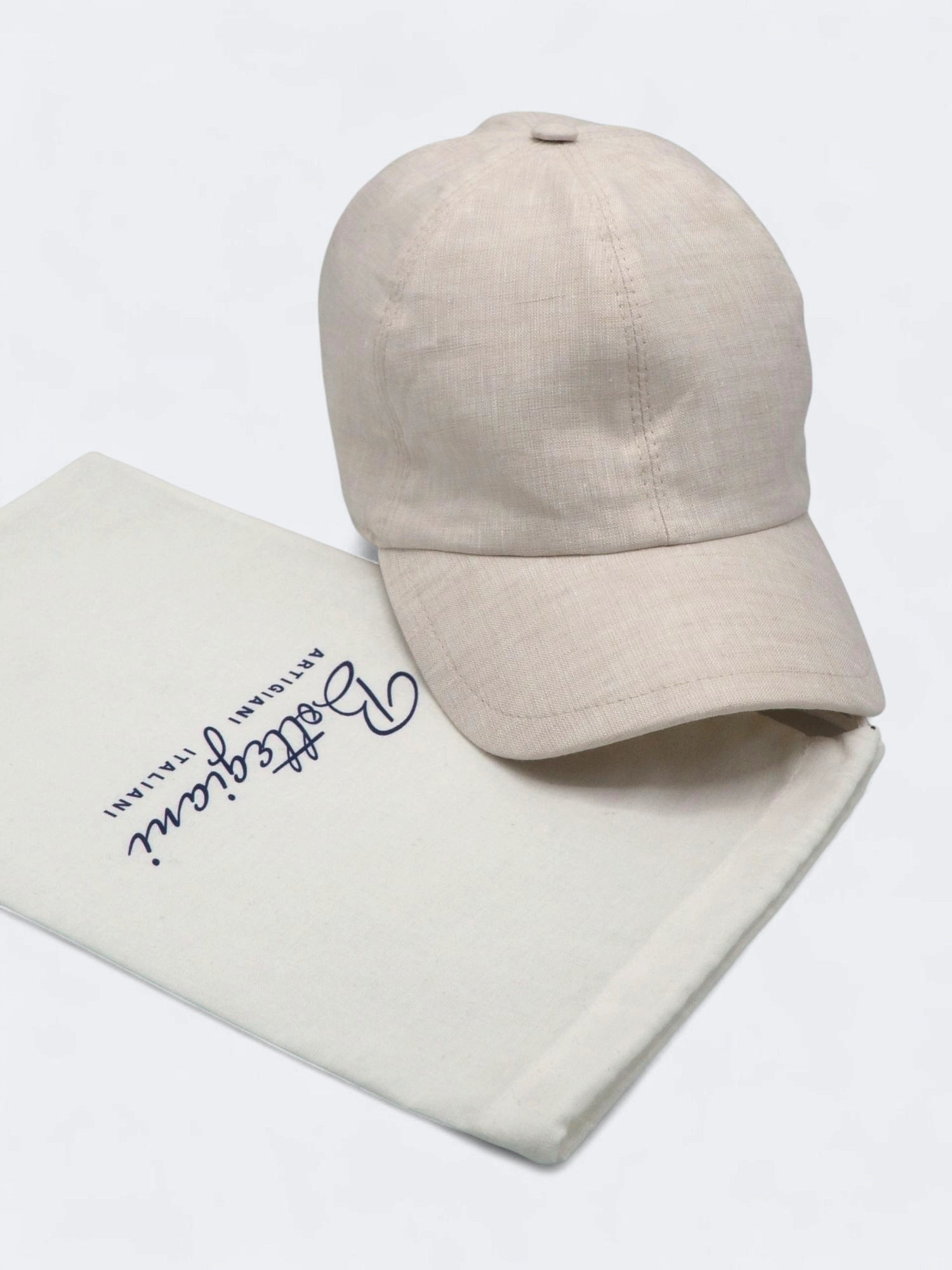 Baseball Cap Ecrù 100% Linen