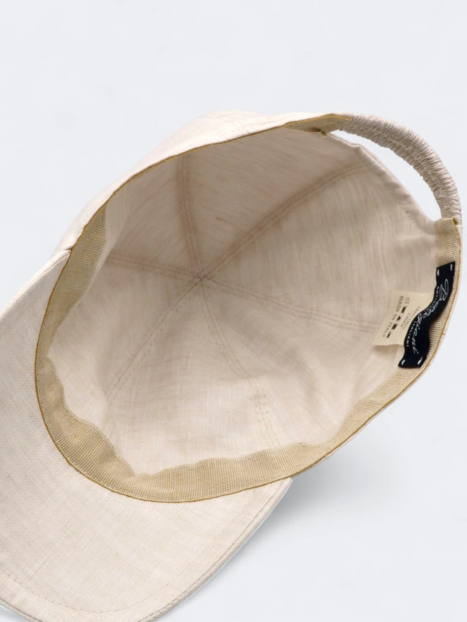 Baseball Cap Ecrù 100% Linen