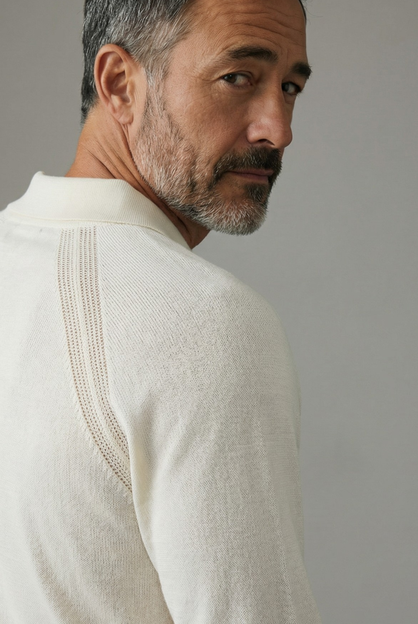 Polo Malibu ML Latte 68% Lino 32% Cotone