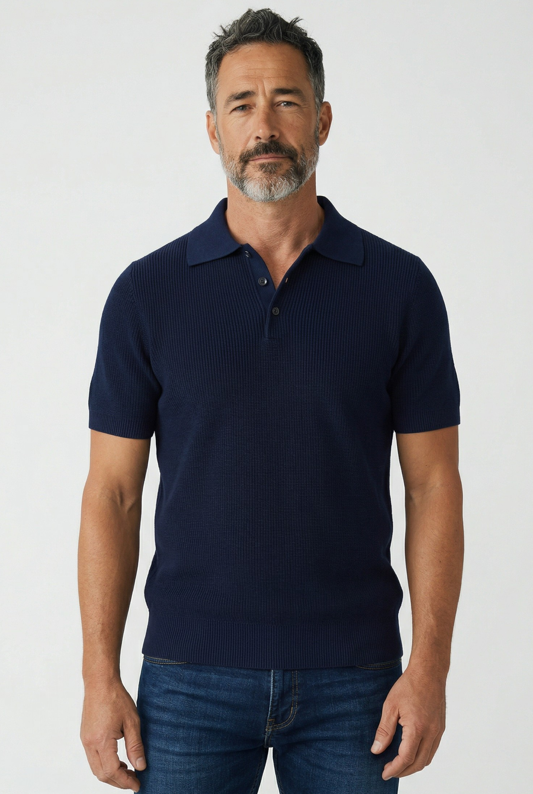 Riva Polo Blue 100% Cotton