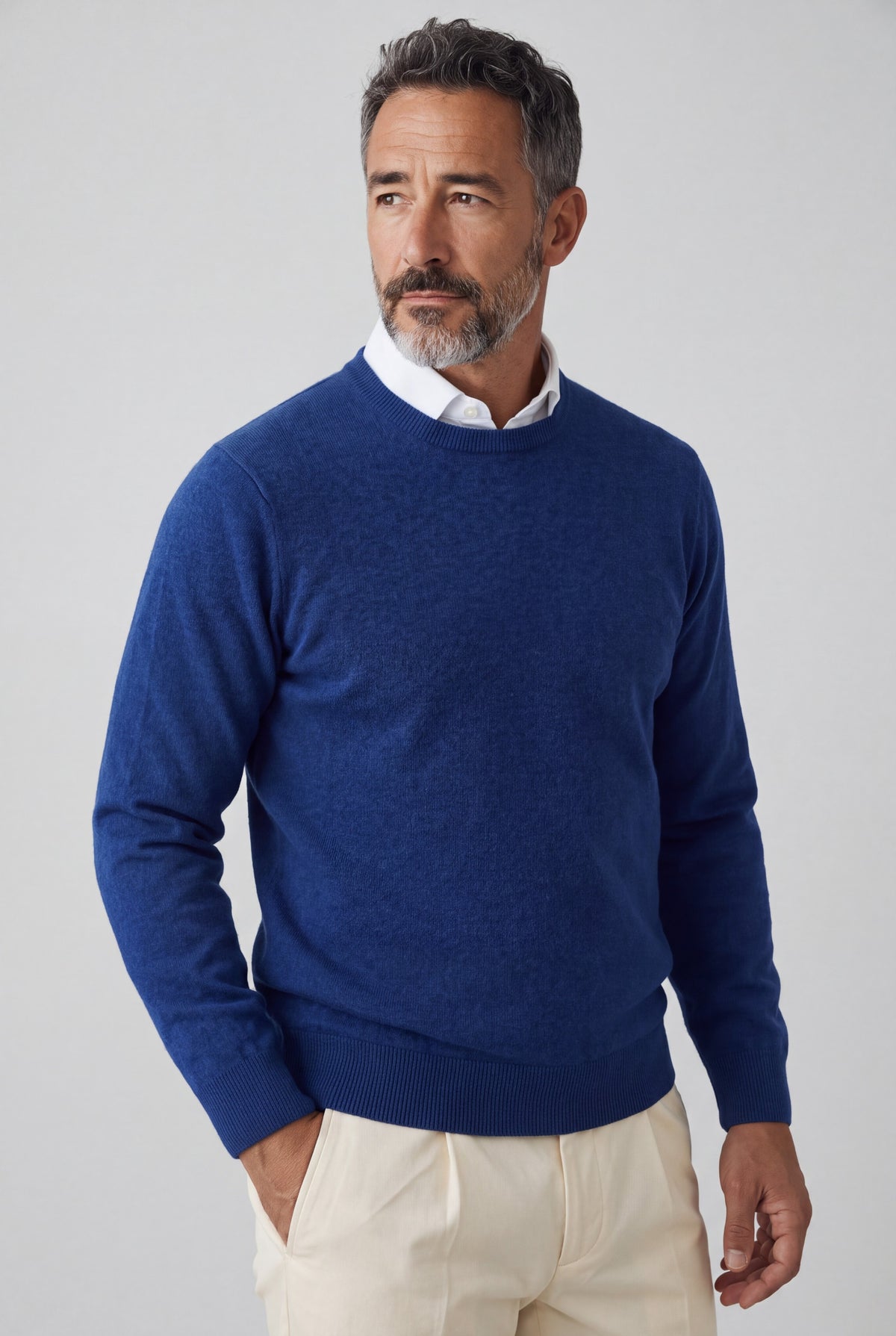 Classic Crewneck Odo 100% Cashmere