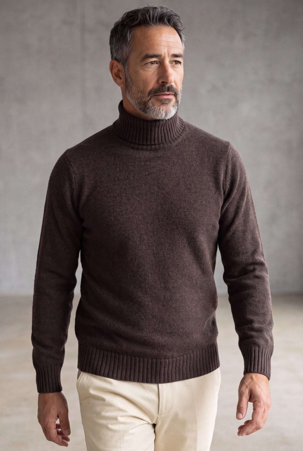 Dolcevita Fleece 100% Cashmere Peat