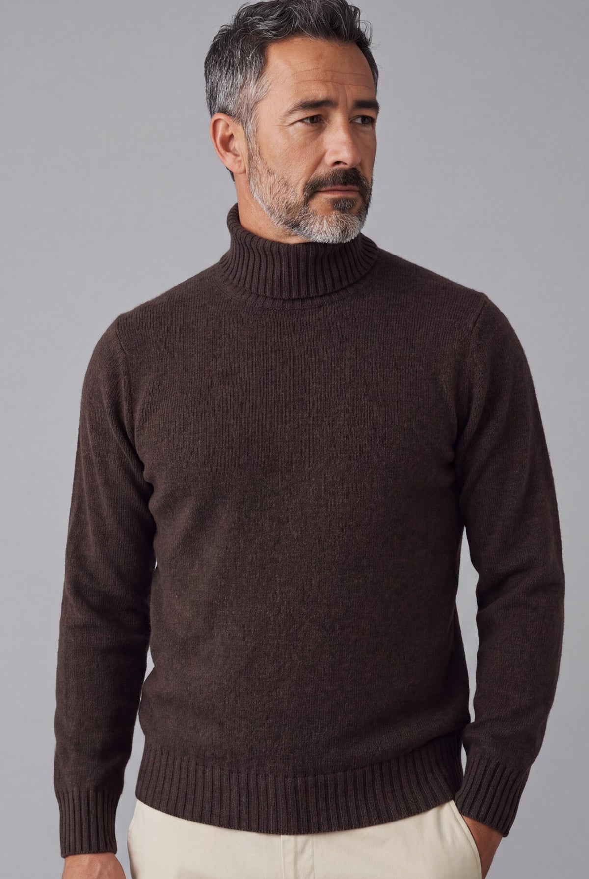 Dolcevita Fleece 100% Cashmere Peat