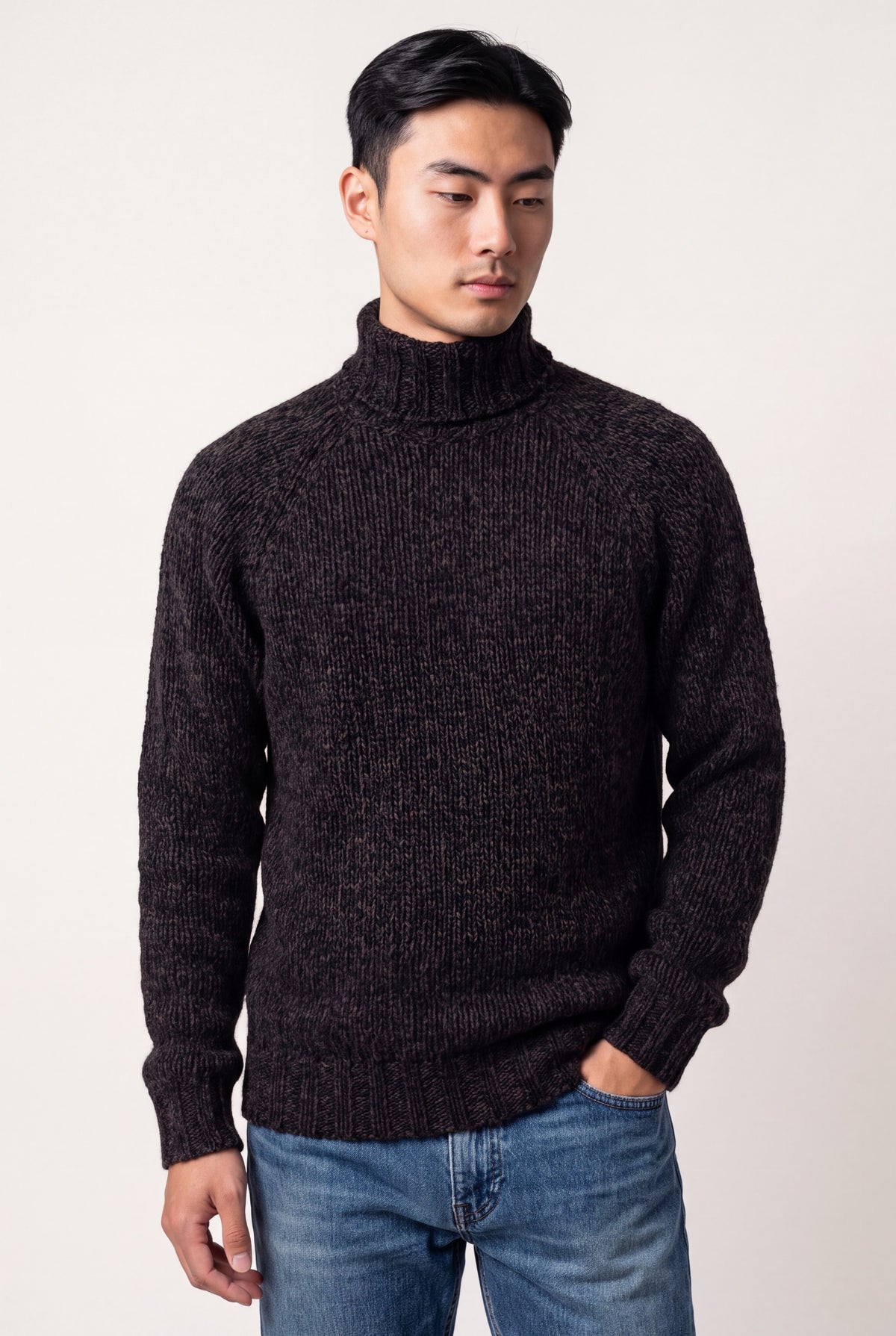 TURTLENECK GLEN MORO WOOL AND CASHMERE