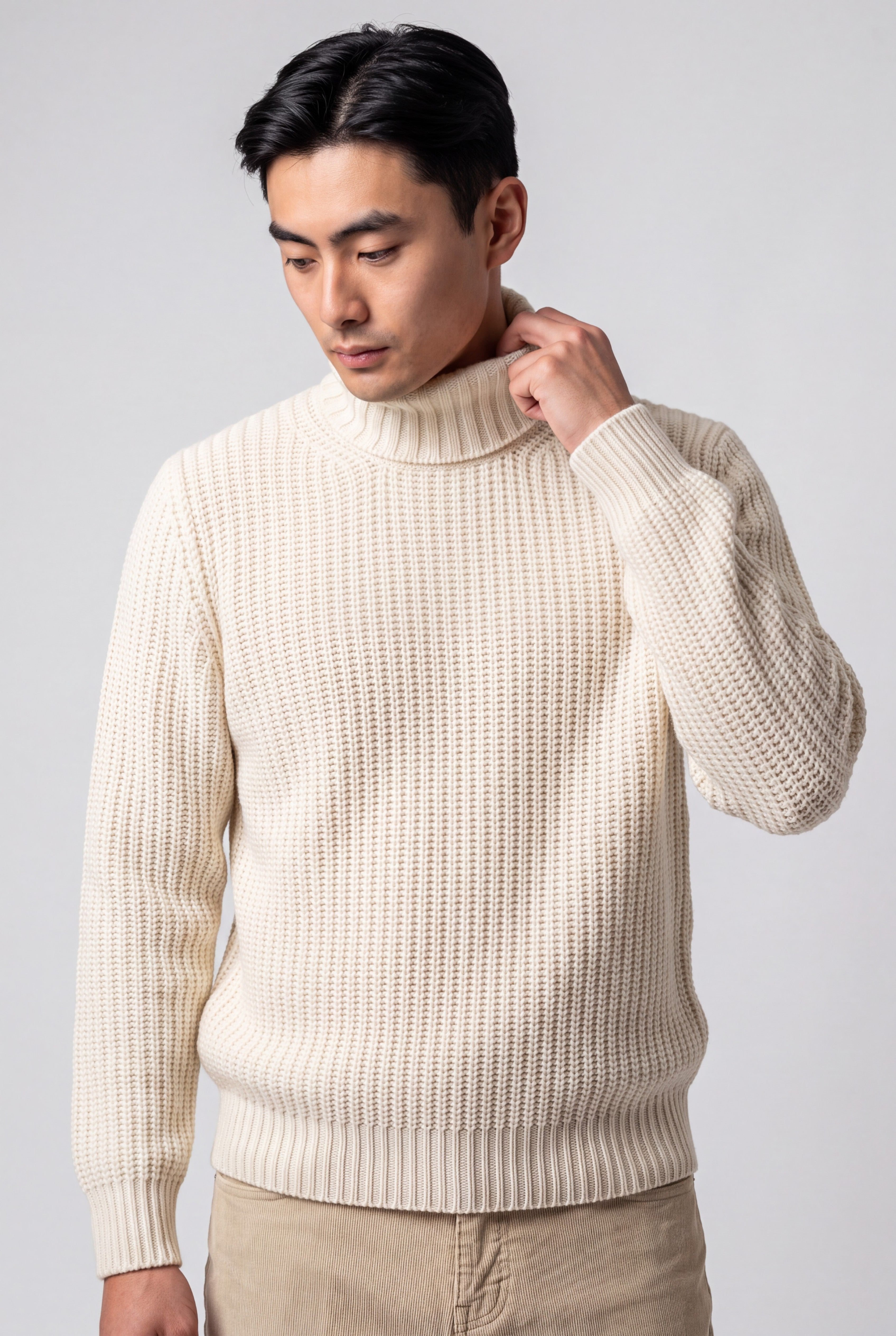 Dolcevita Pannocchia Panna 100% Cashmere