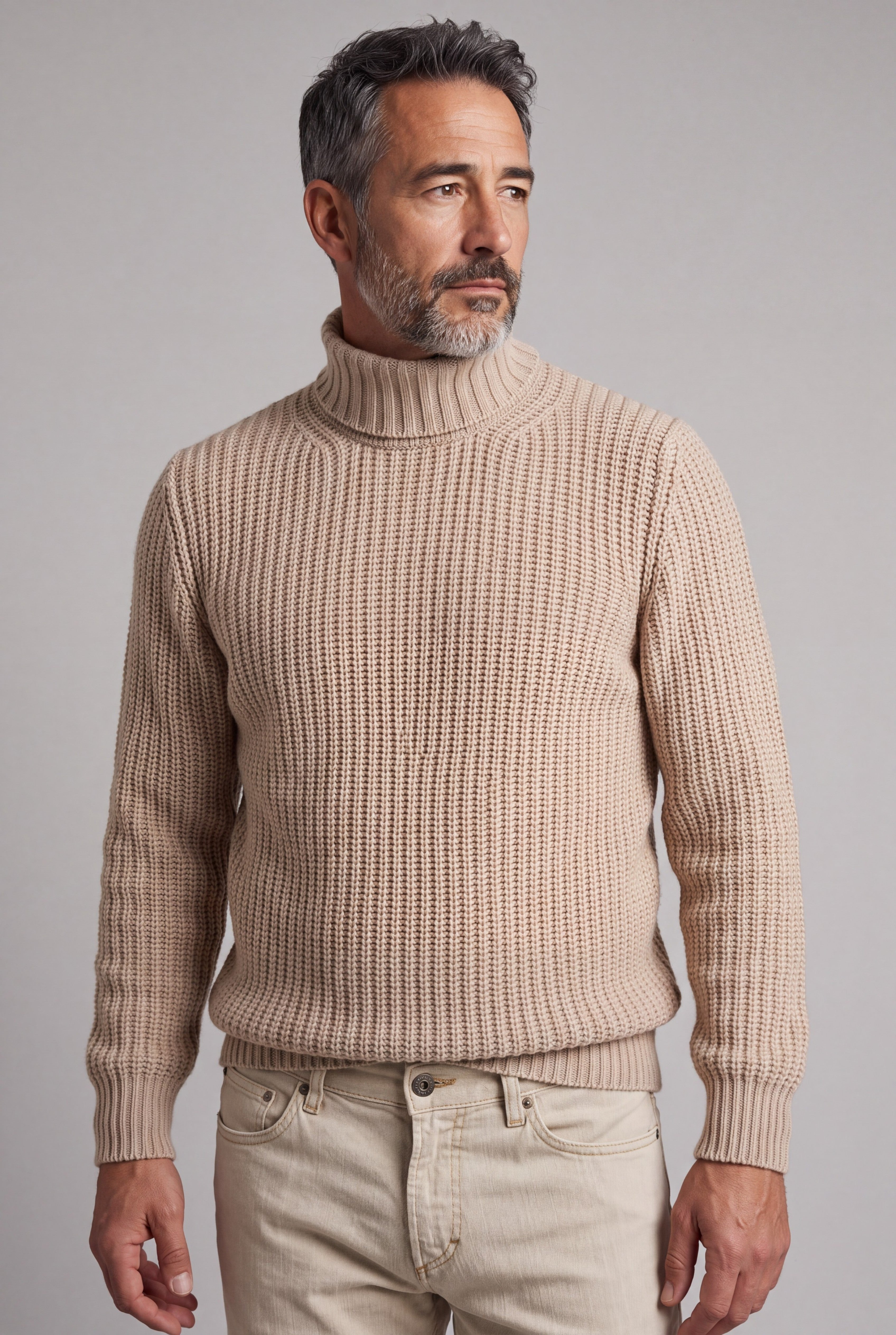 Dolcevita Pannocchia Pebble 100% Cashmere