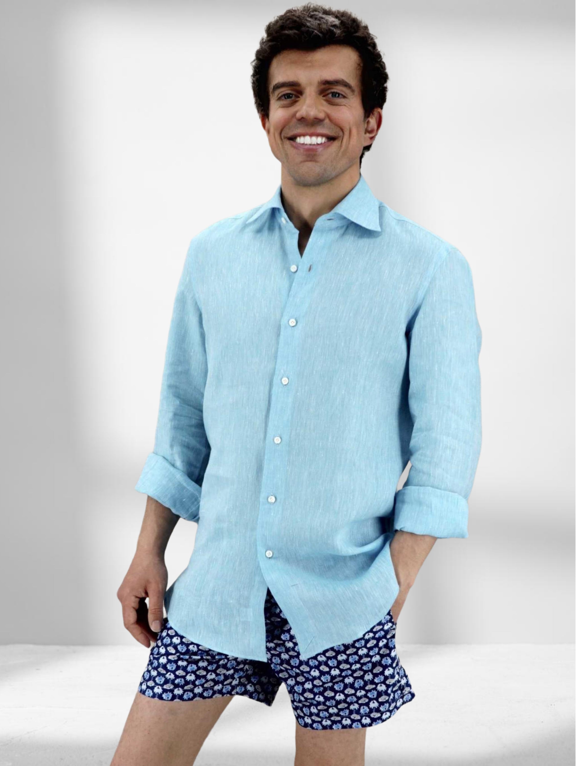 Swim Trunks Versilia Blu