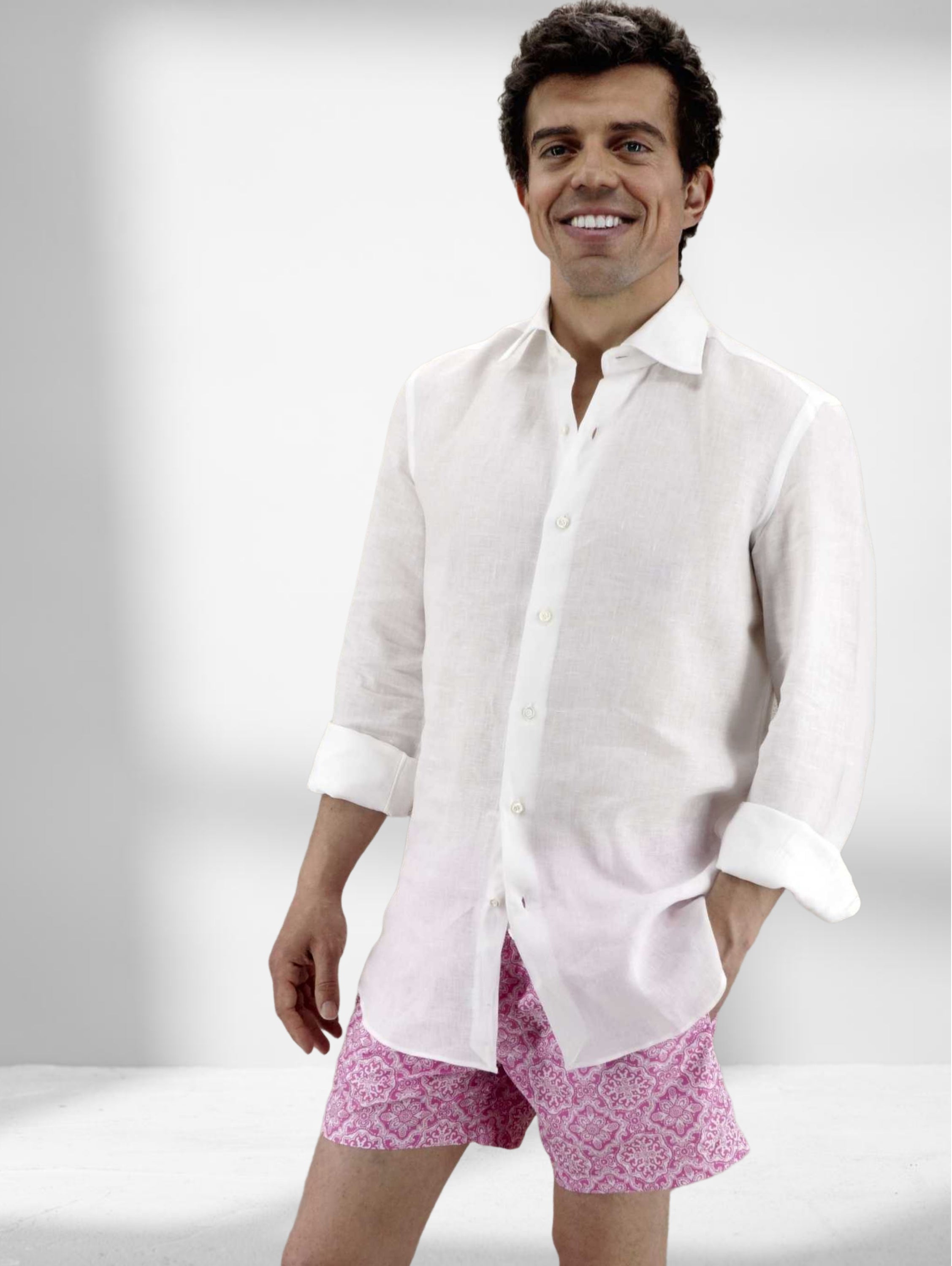 Swim Trunks Positano Pink