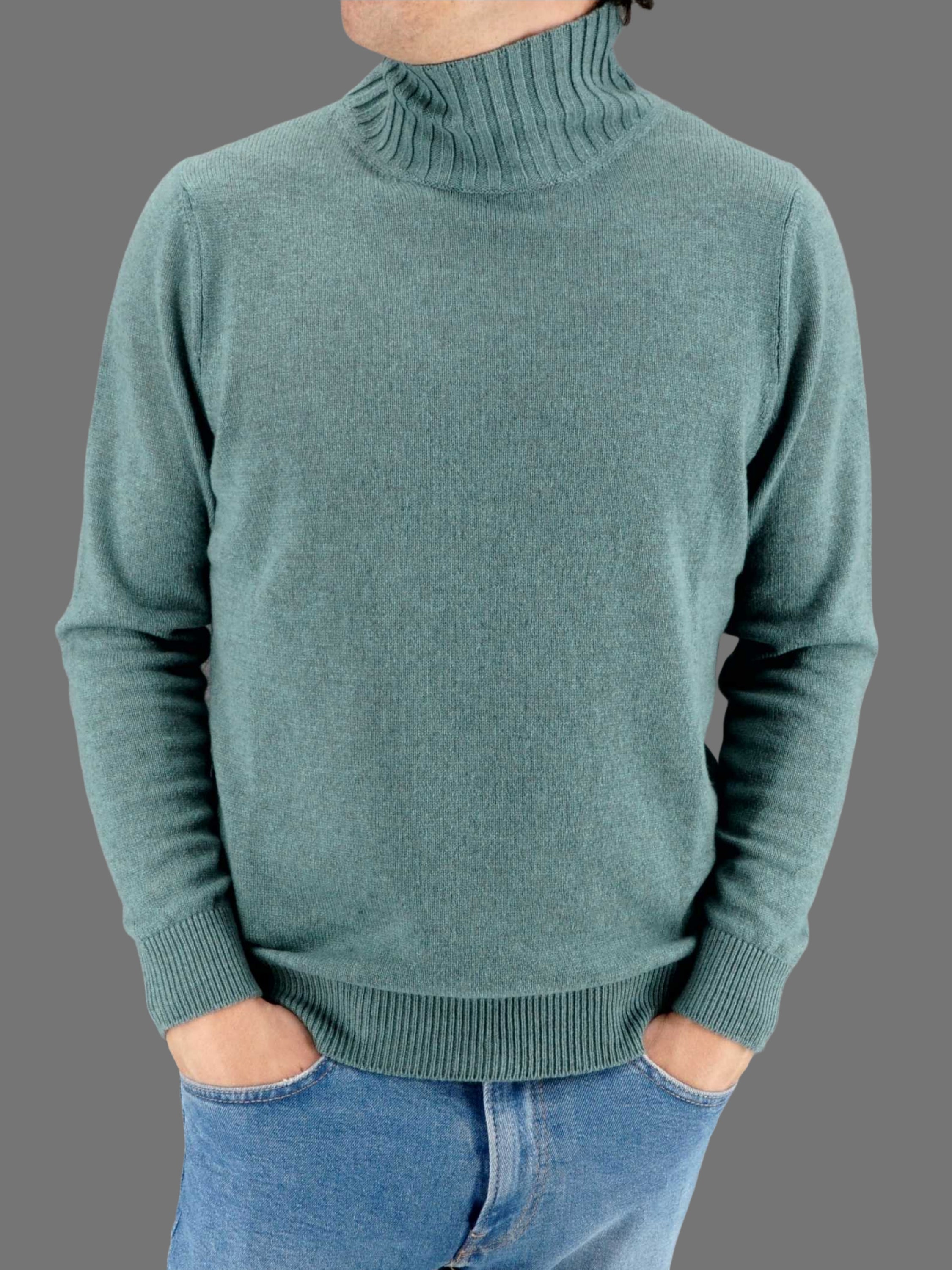 Nuvola Turtleneck Veronese 100% Cashmere