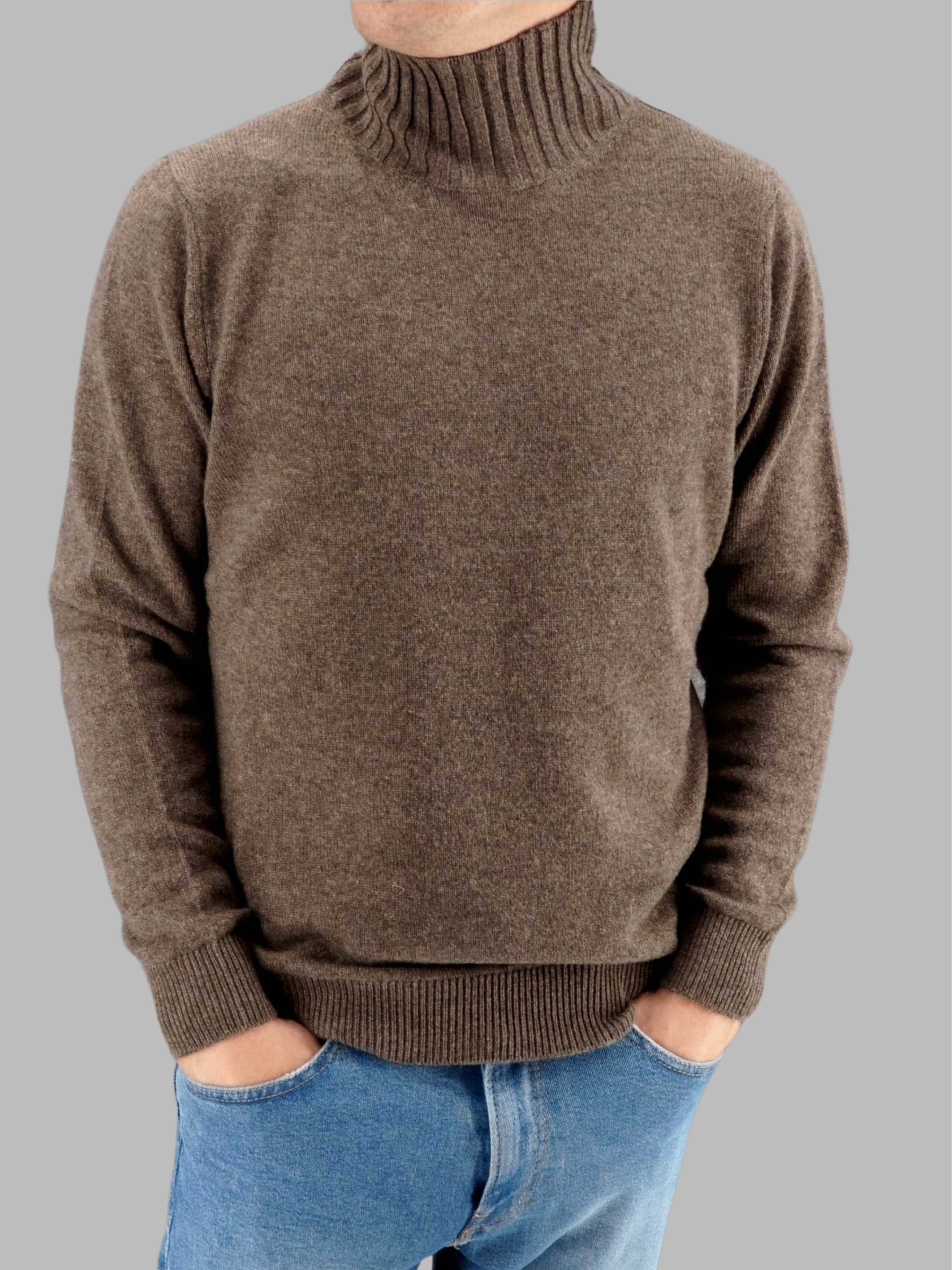 Nuvola Turtleneck Falcon 100% Cashmere