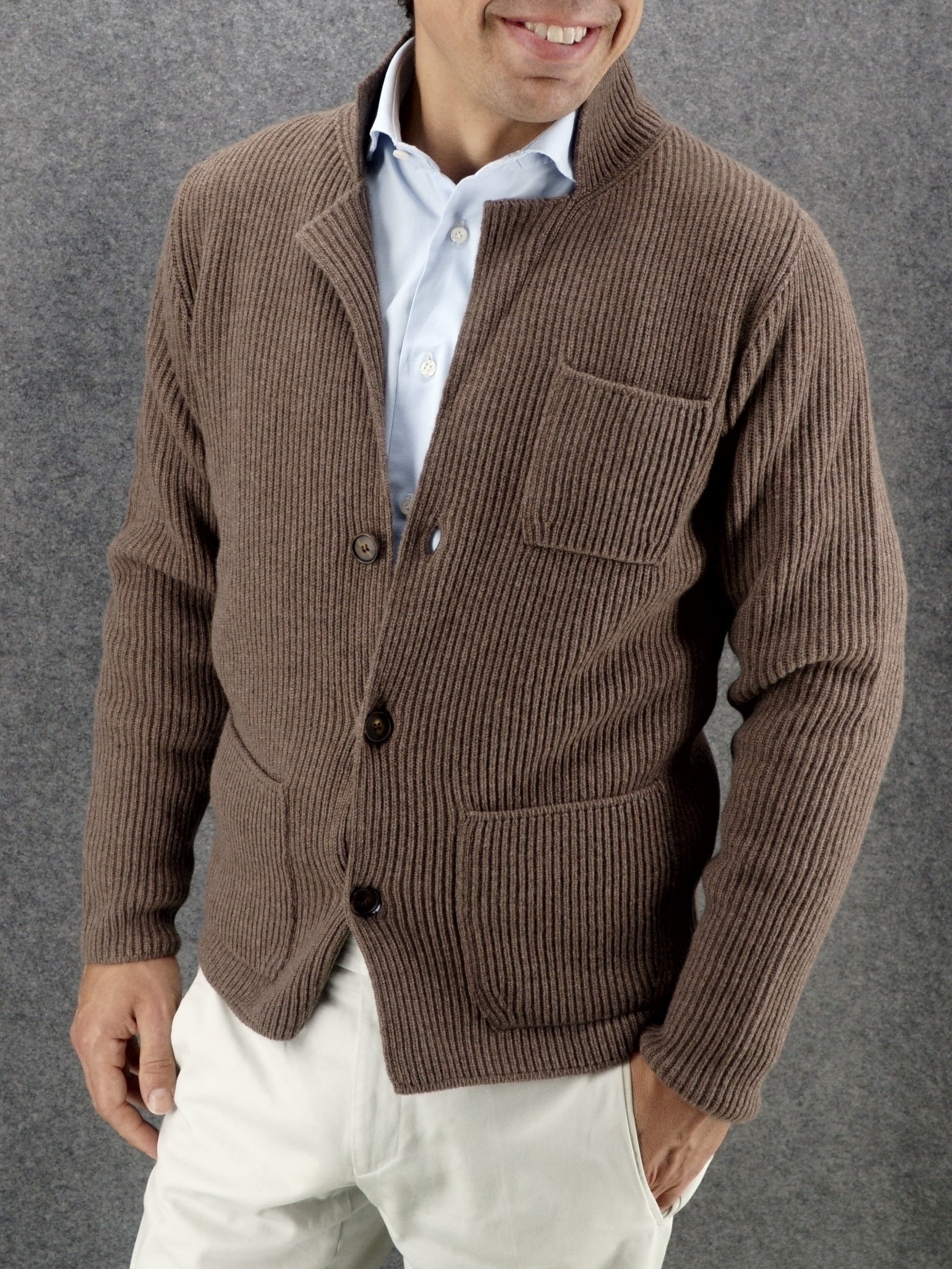 Giacca Coste Wildebeest 100% Cashmere