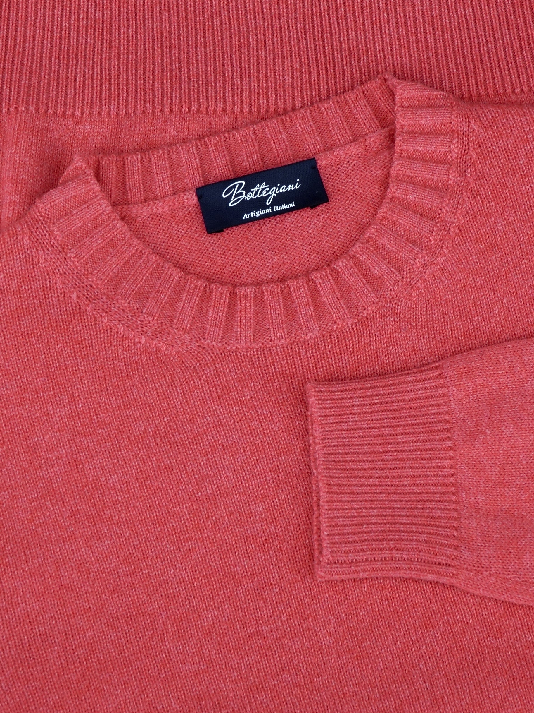 Girocollo Nuvola Corallo 100% Cashmere