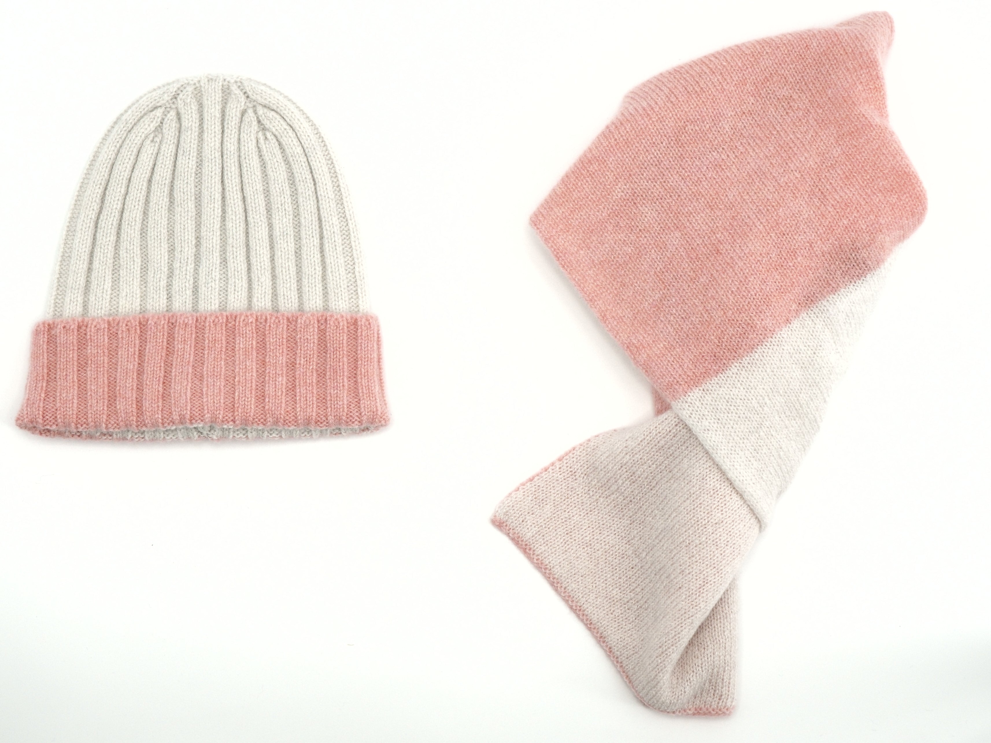 Double Scarf Kid Monte Rosa 100% Cashmere