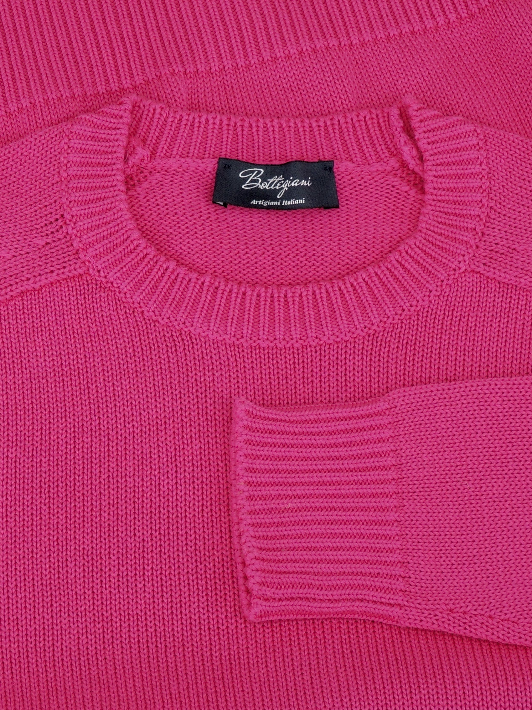 Sella Crew Neck Wild Berry 100% Cotton