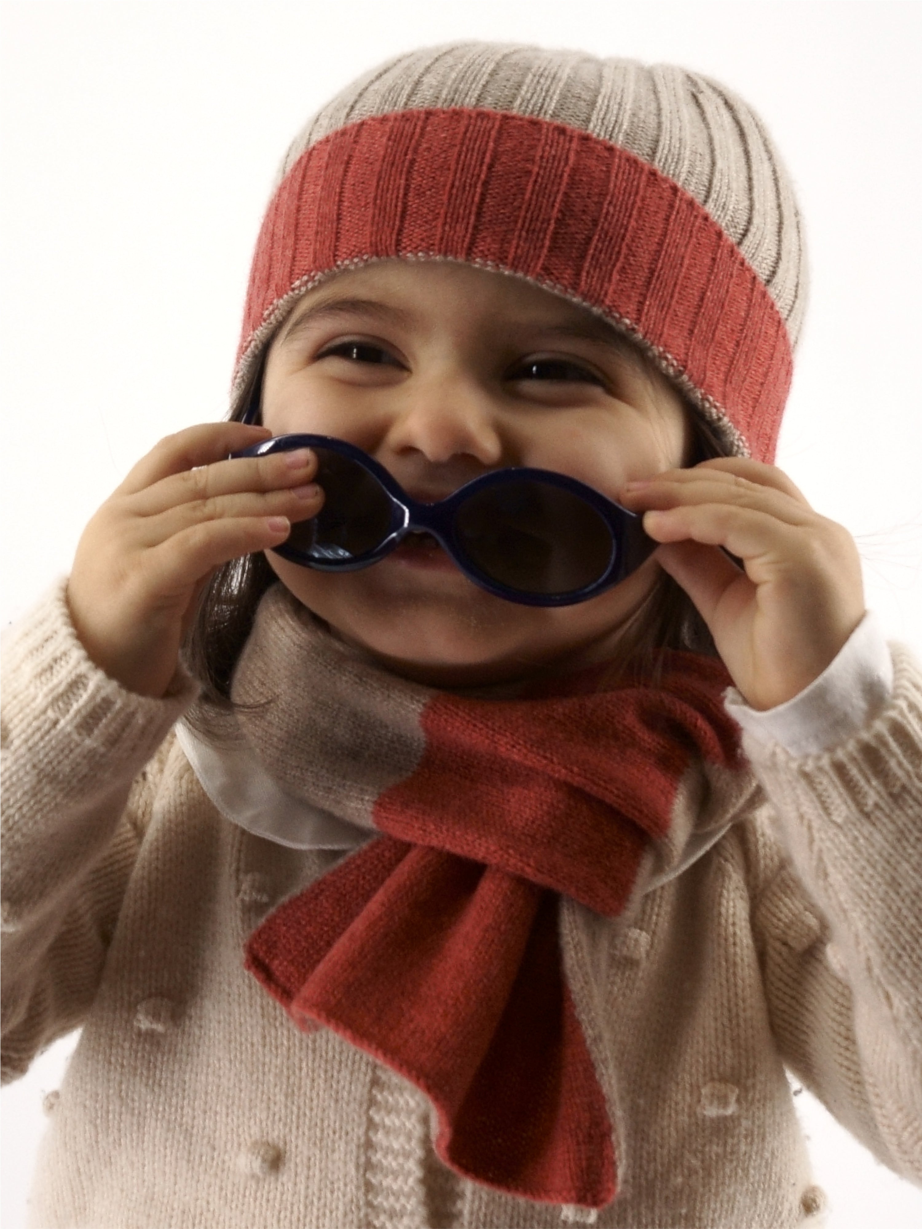 Cappello Coste Bimbo Monte Rosa 100% Cashmere