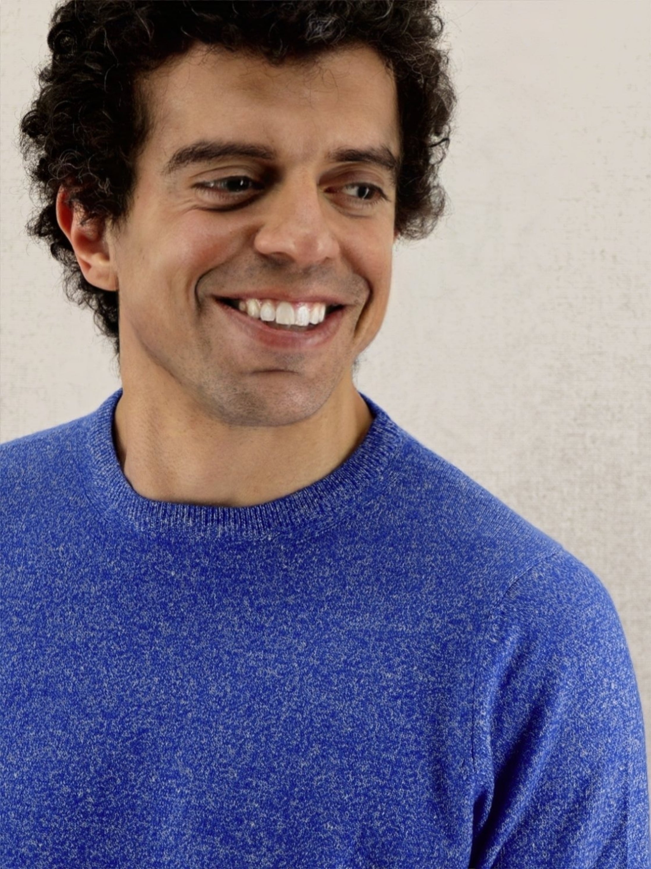 Crew Neck Calathea Klein 58% Cashmere 42% Linen