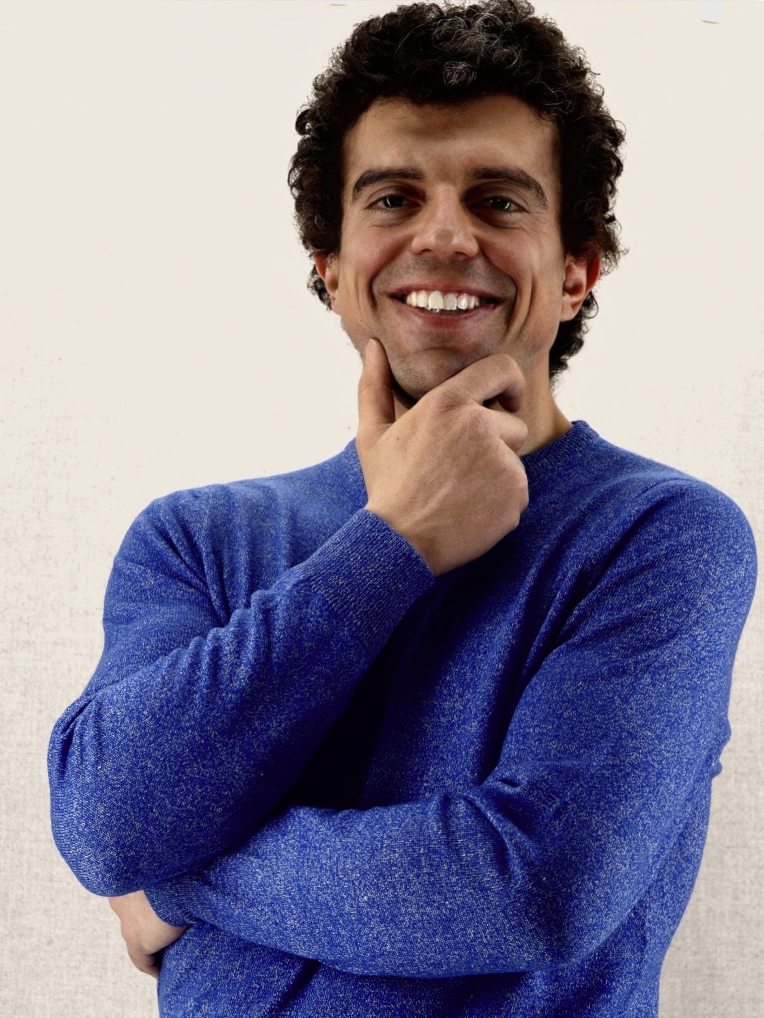 Crew Neck Calathea Klein 58% Cashmere 42% Linen