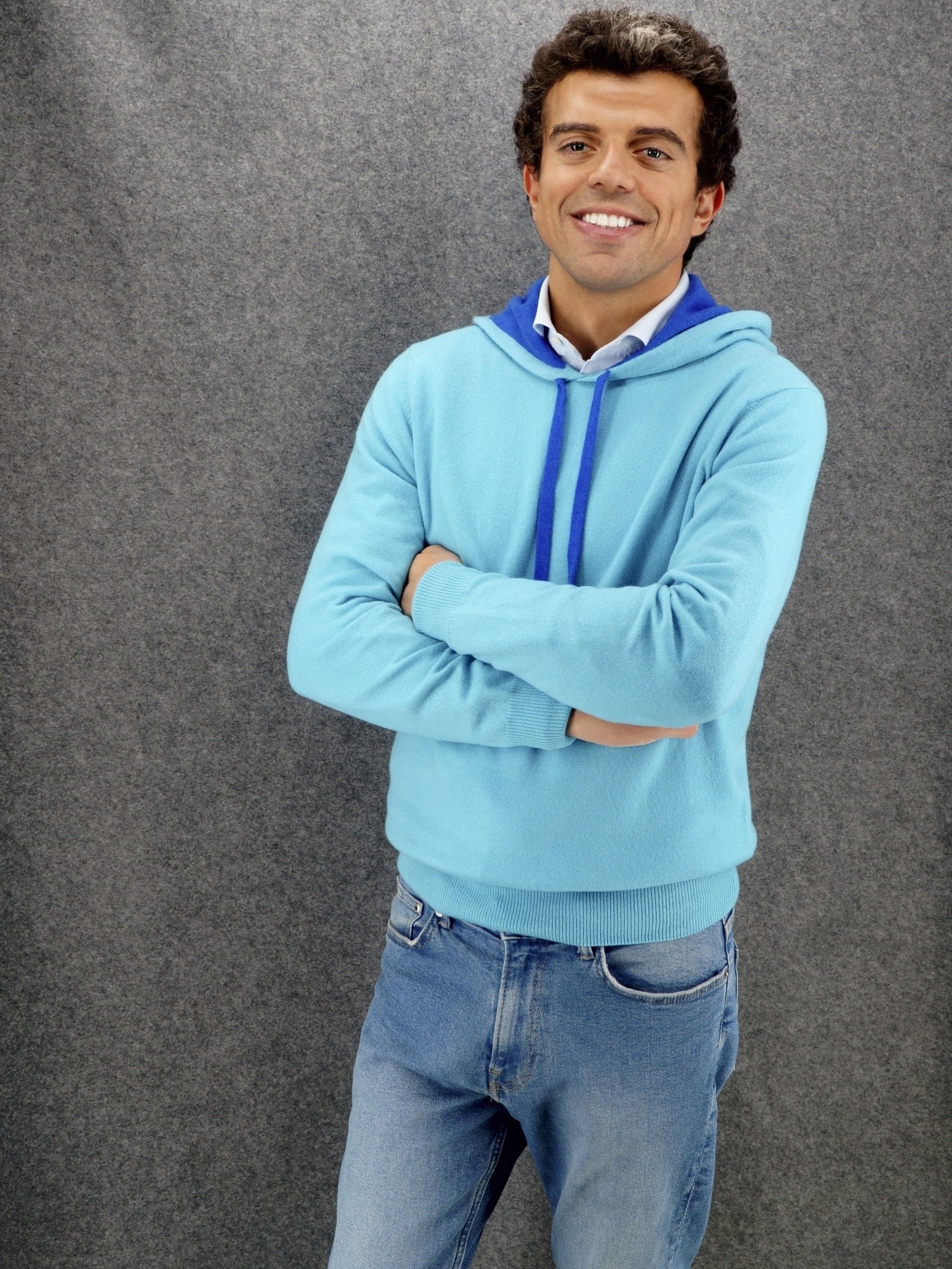 Hoodie Swim 100% Cashmere