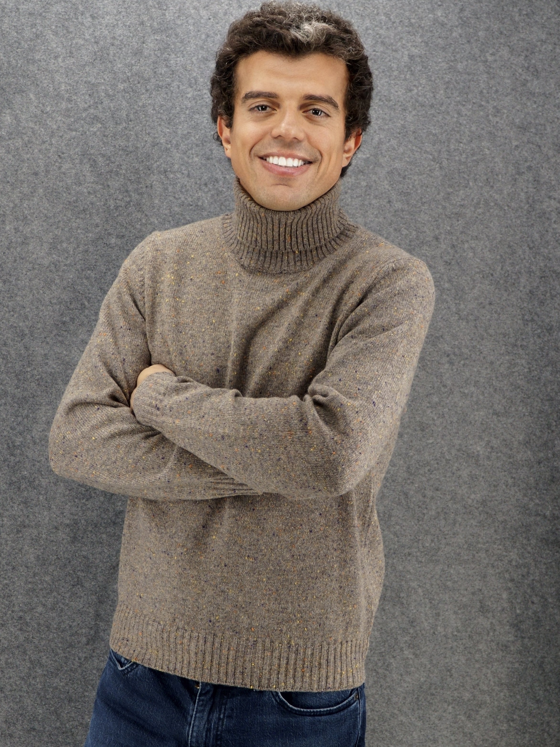 Harris Turtleneck Fumino 100% Cashmere