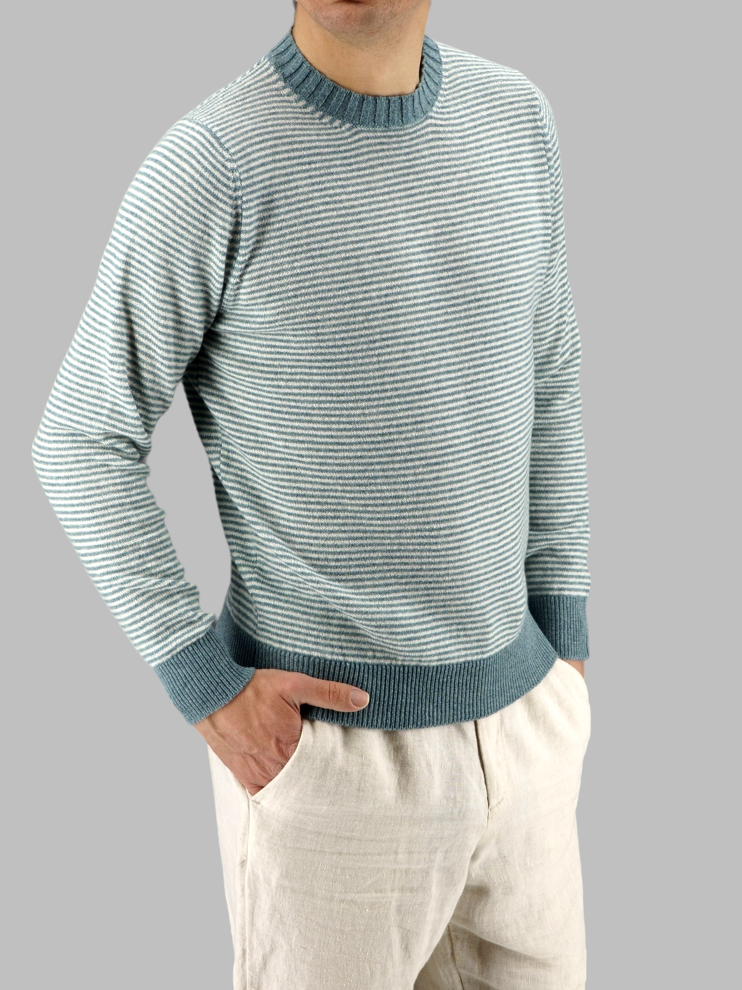 Nuvola Regata Green 100% Cashmere