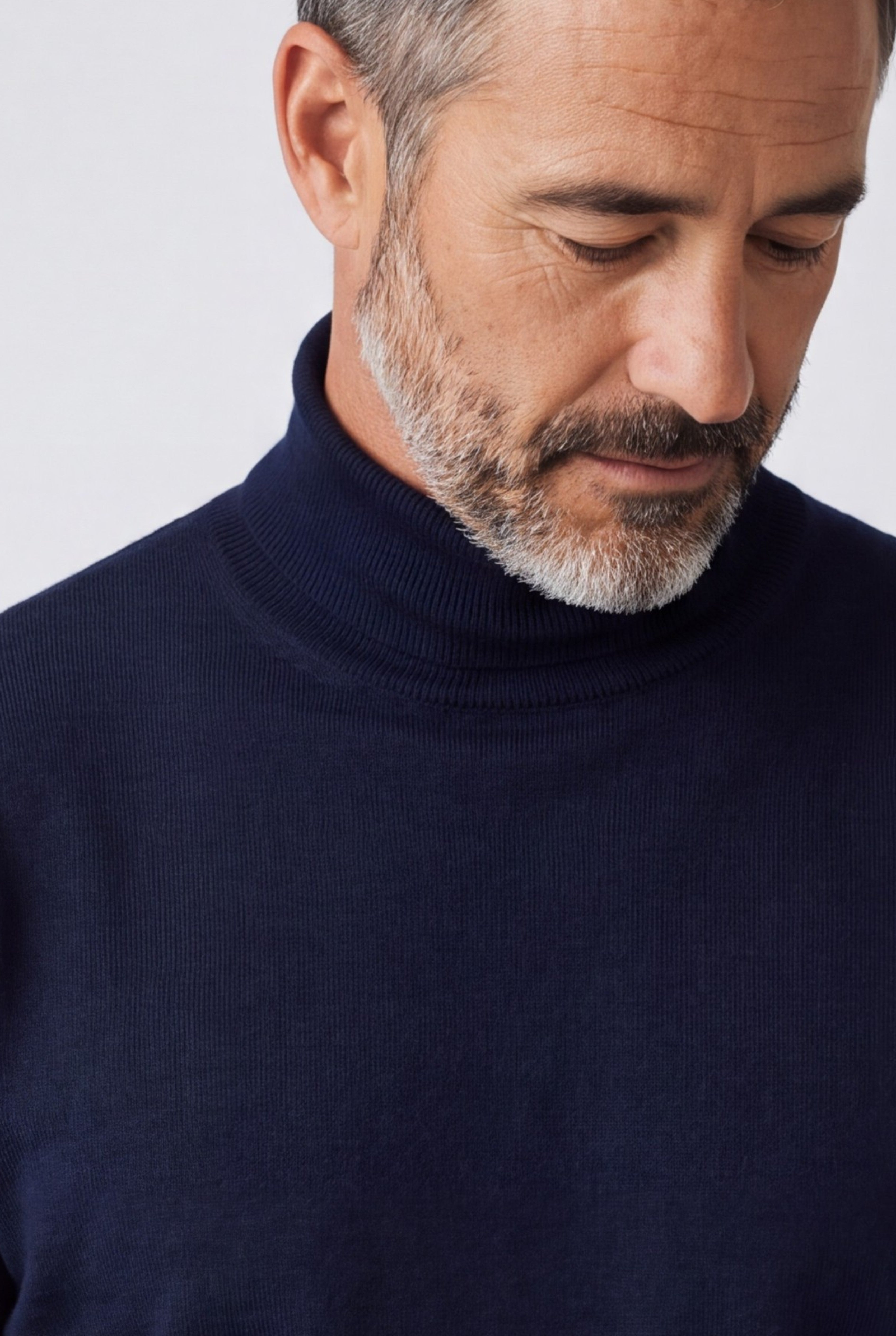 Dolcevita Blu Notte Cashmere Lana e Seta
