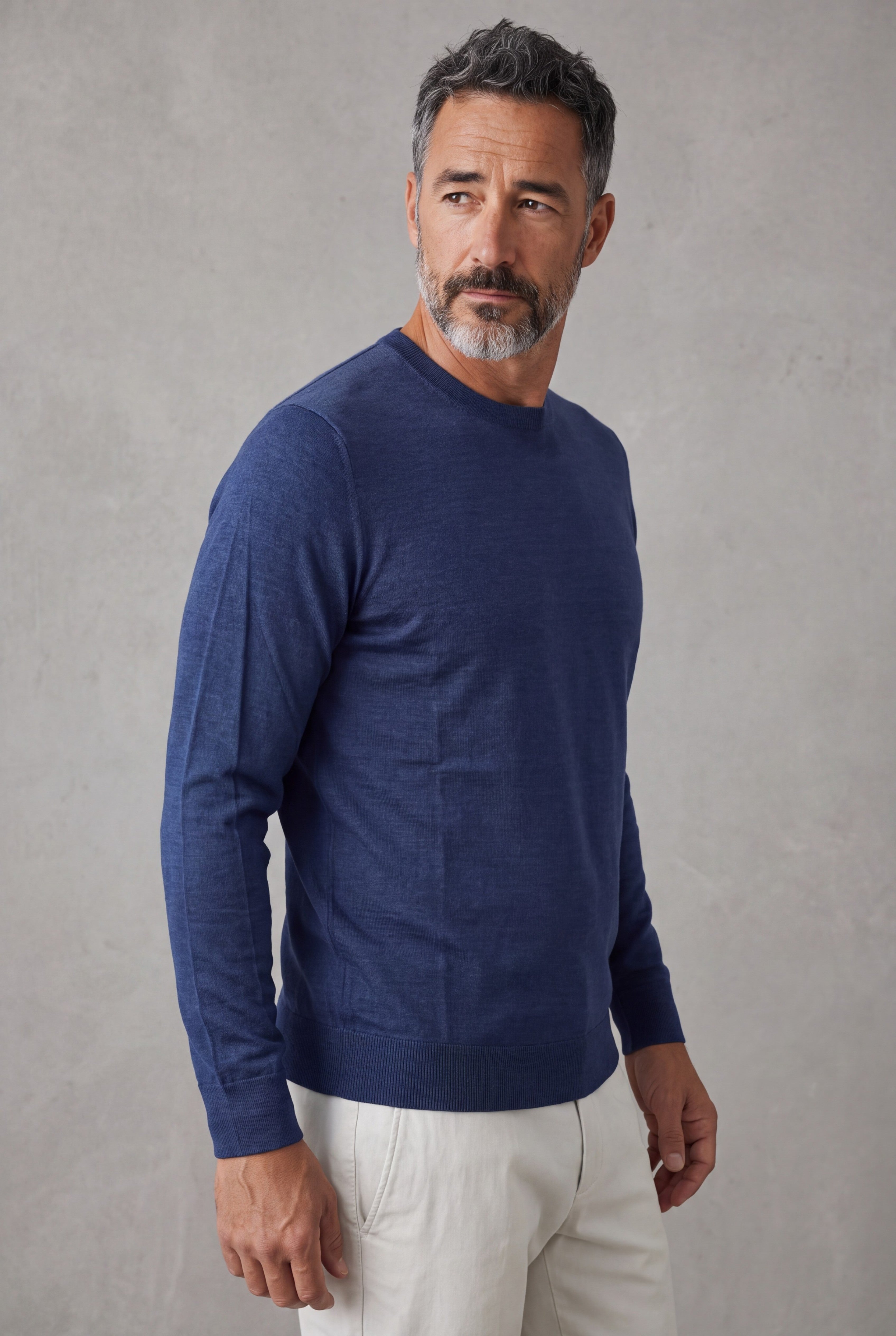 Girocollo Portofino Cashmere Lana e Seta