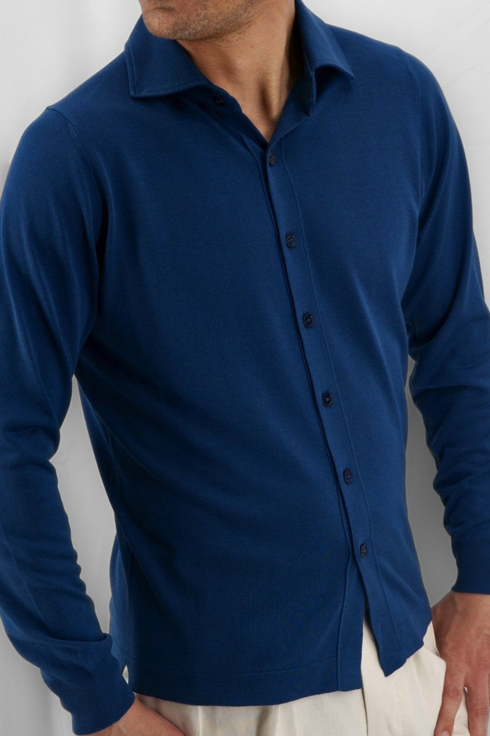 Knit Shirt Portofino 100% Silk