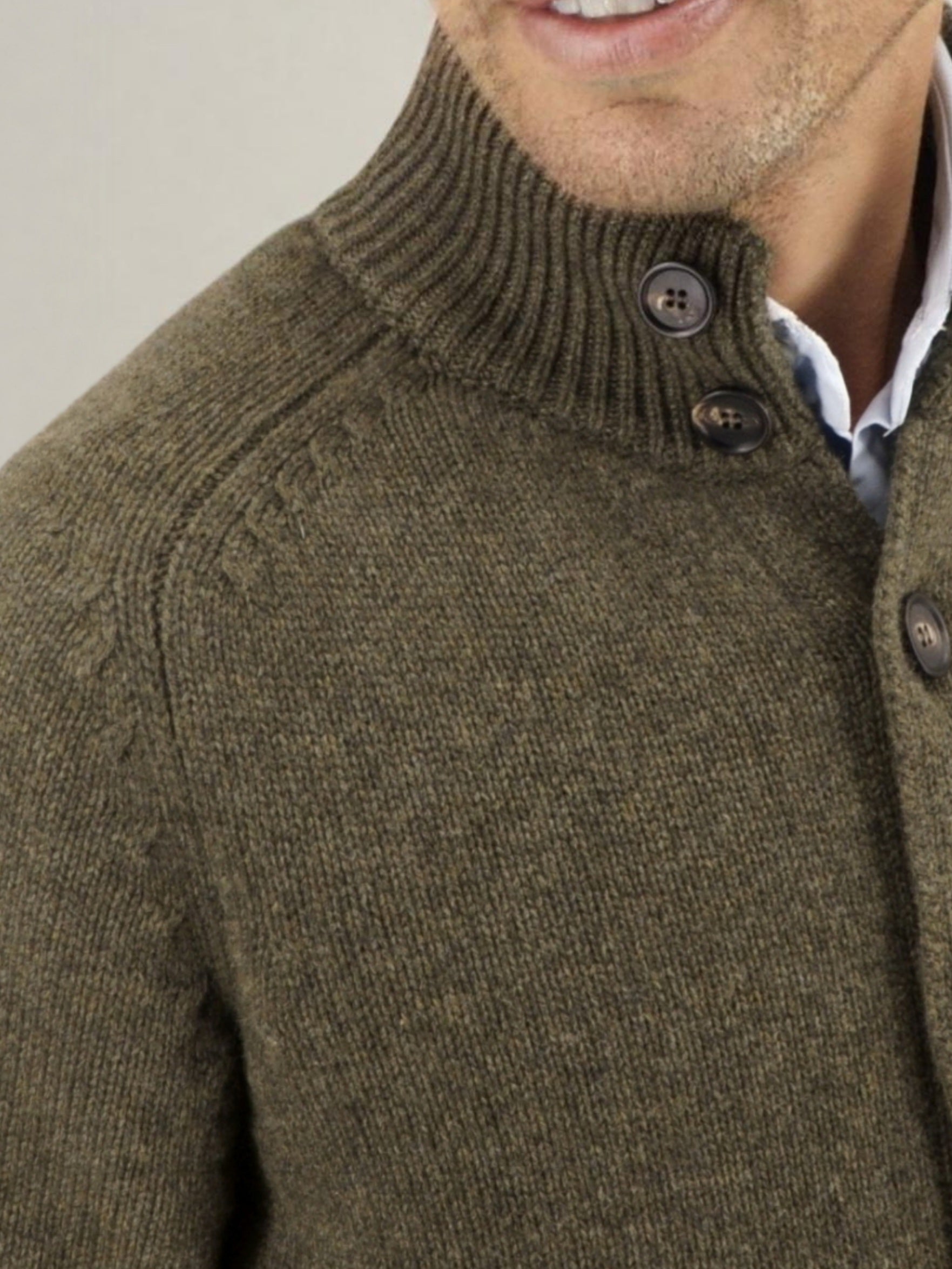 Langhe Jacket Prussian 100% Cashmere