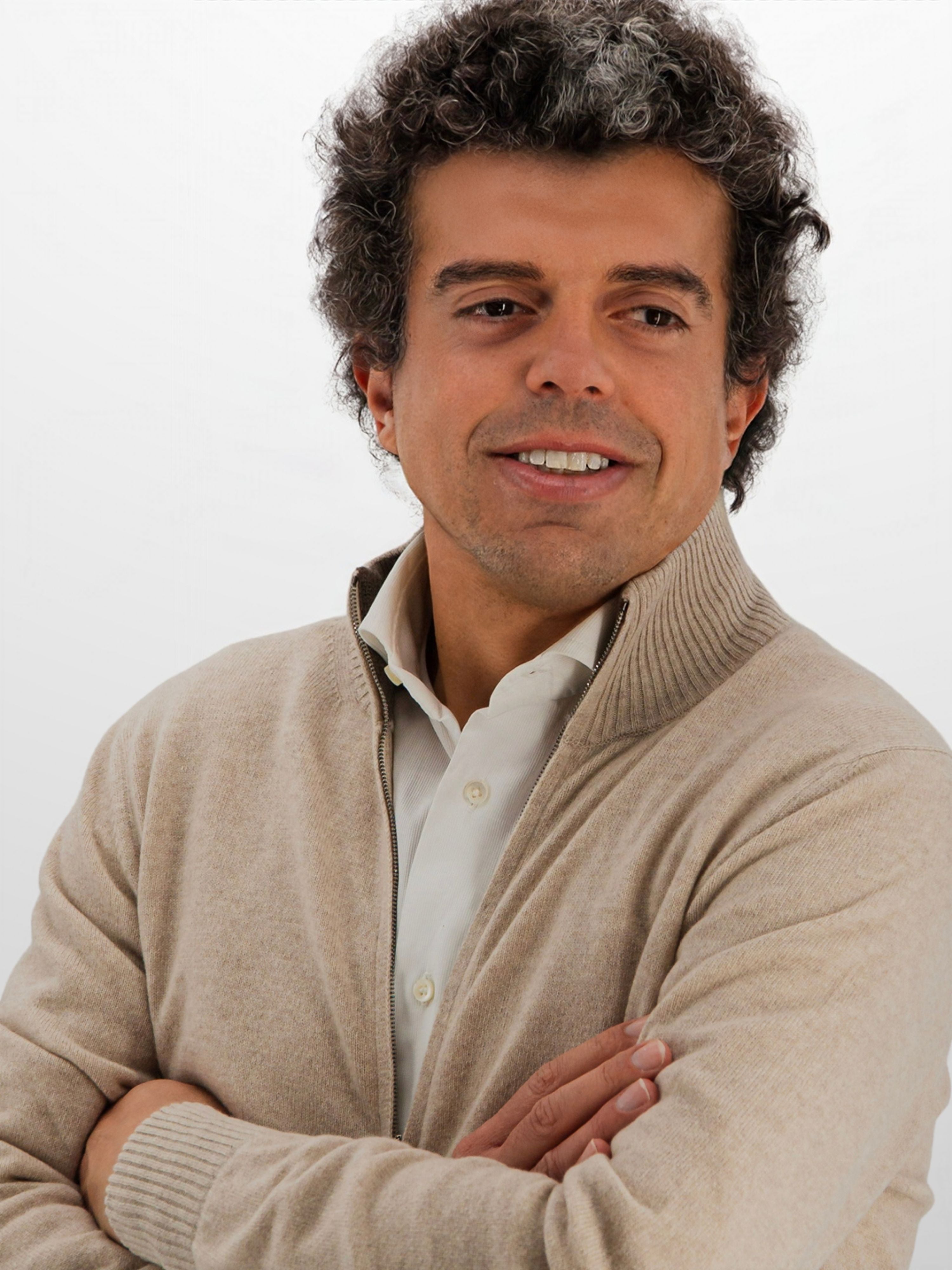 Full Zip 100% Cashmere Pebble