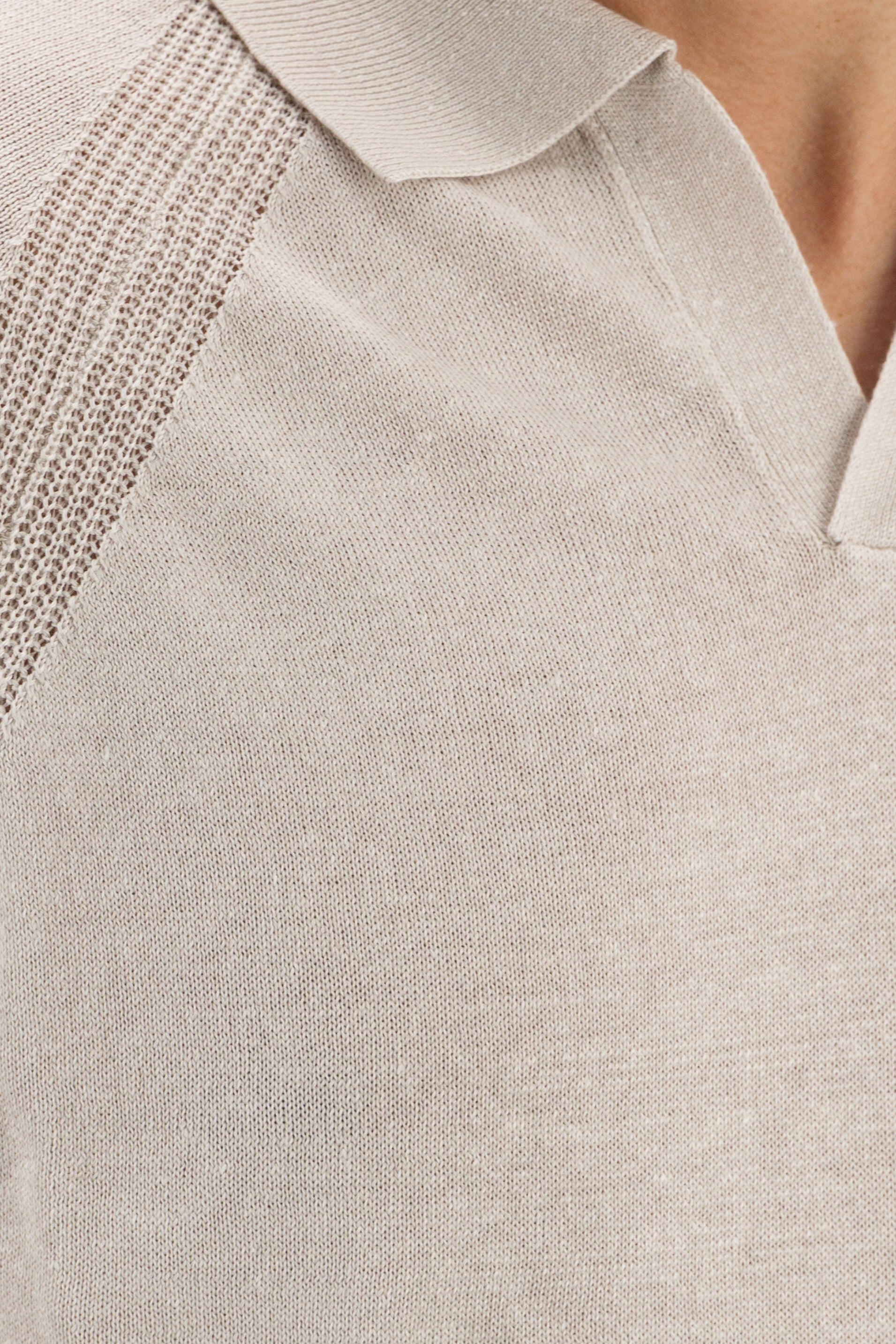 Polo Malibu Cloud 68% Lino 32% Cotone