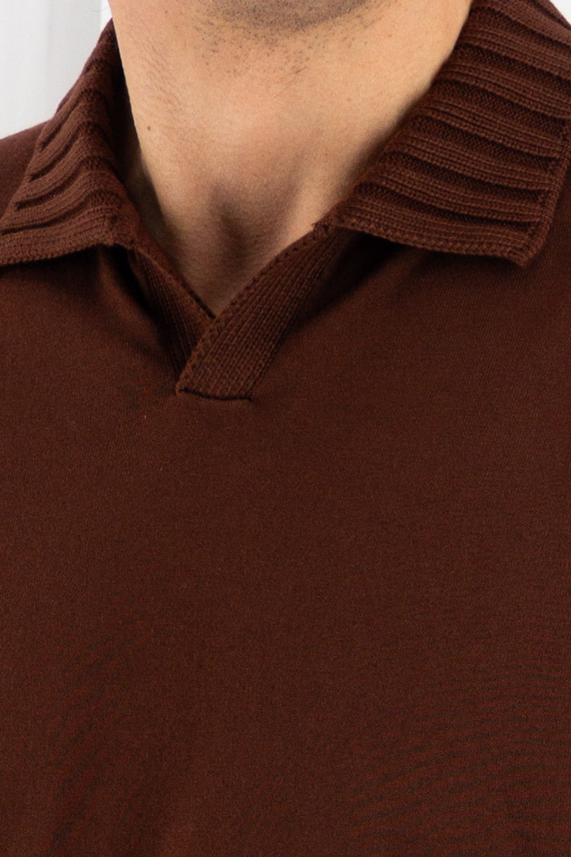 Polo Costiera Mogano 100% Cotton