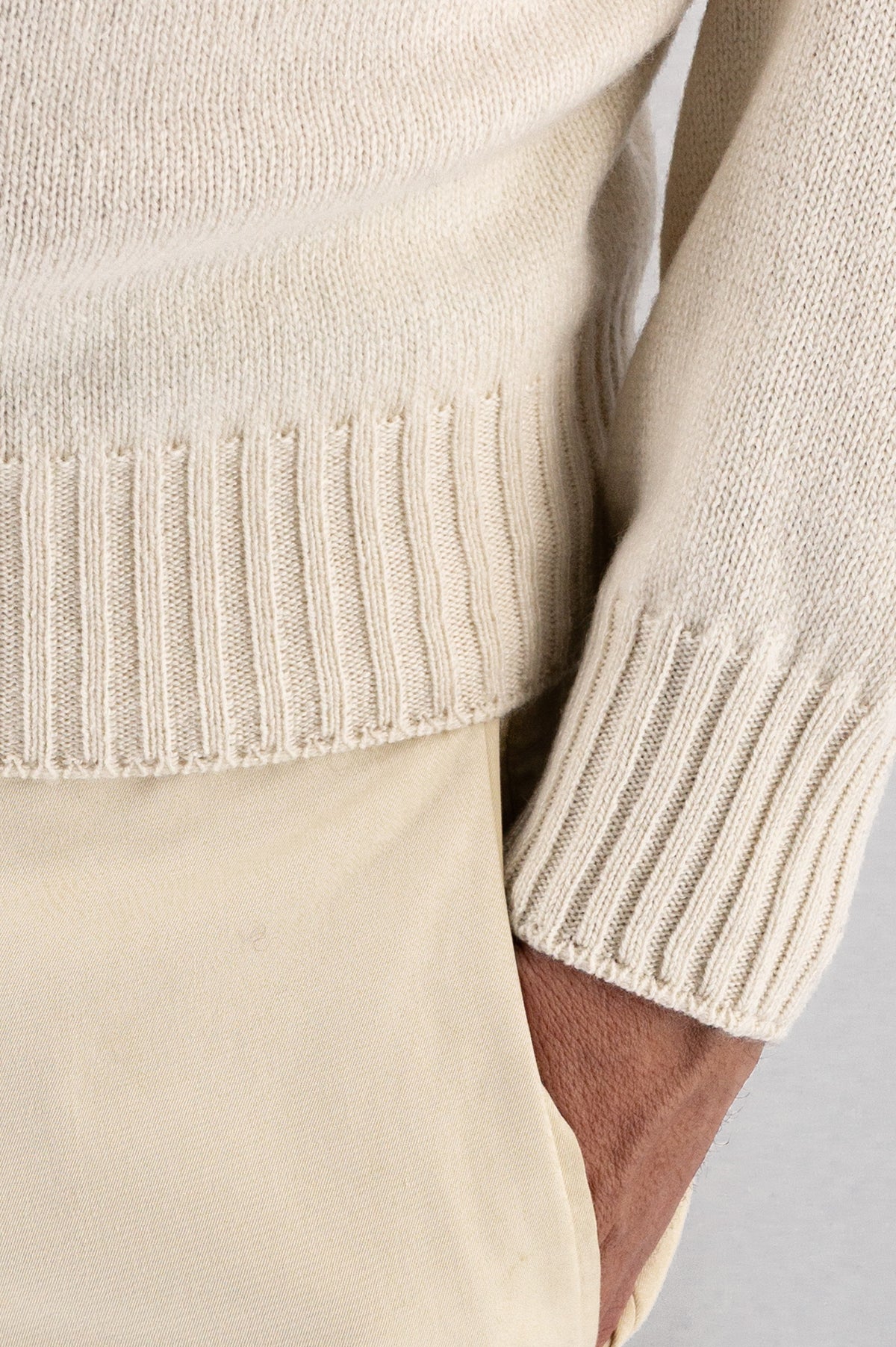 Dolcevita Fleece 100% Cashmere Panna