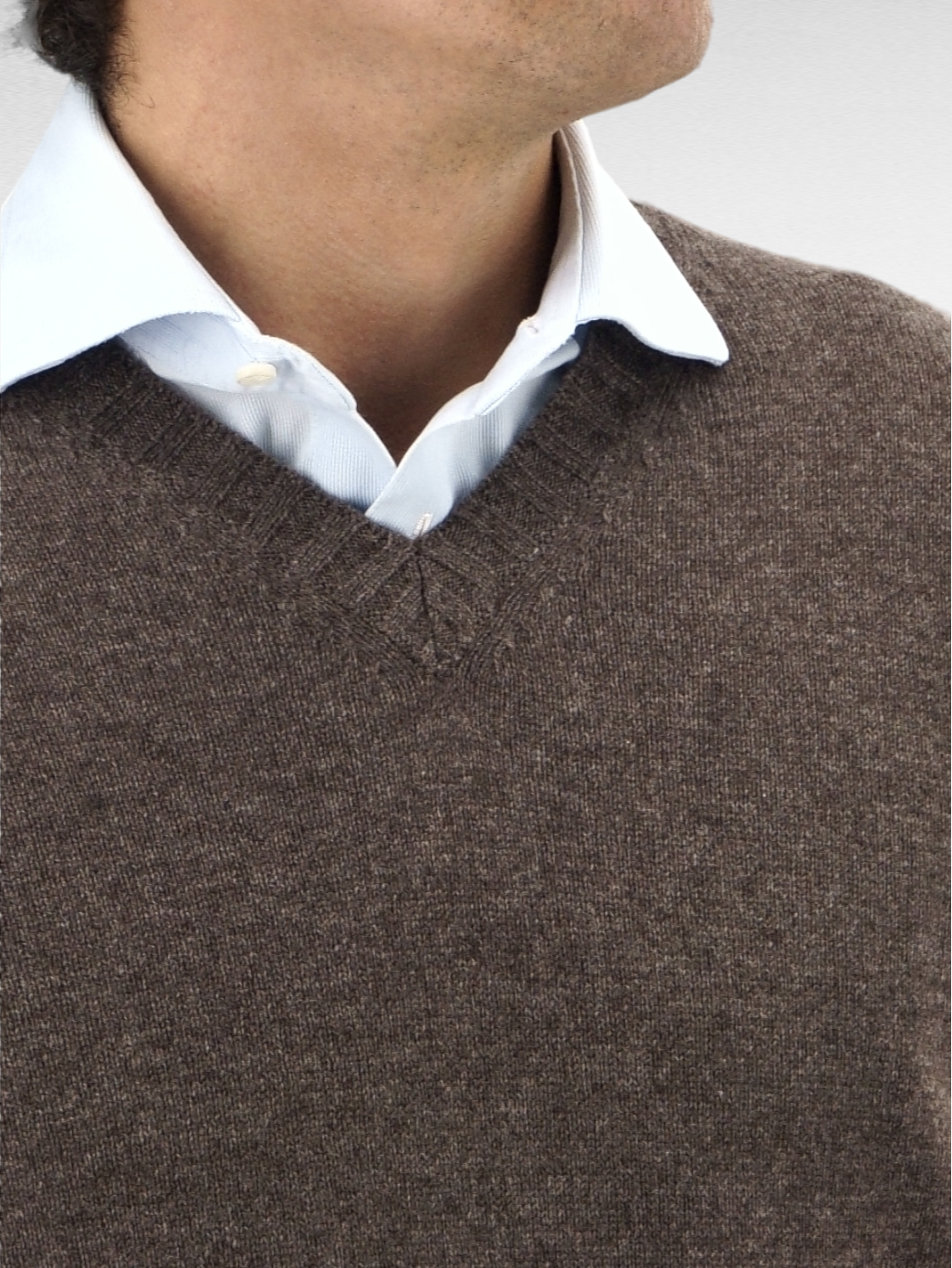 Scollo V Nuvola Peruviano 100% Cashmere